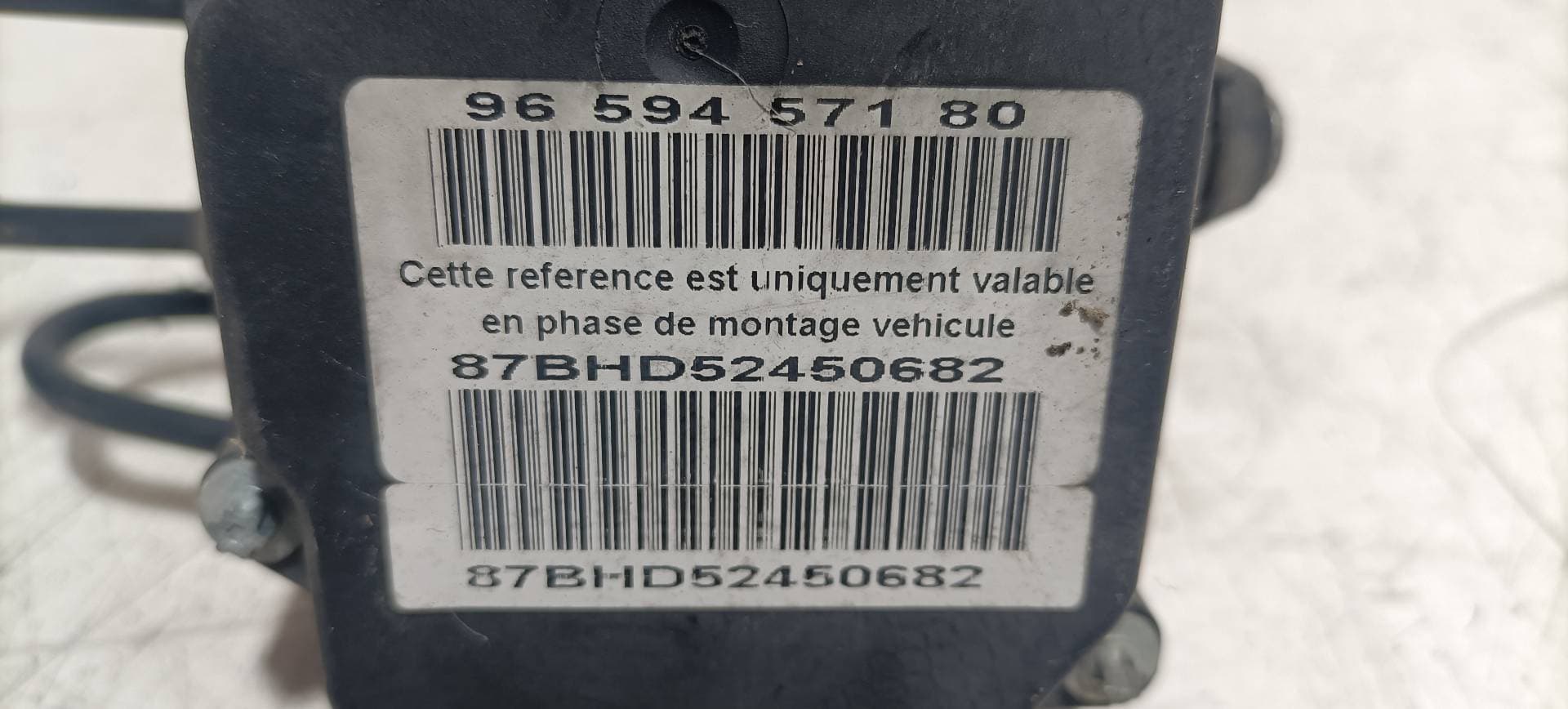 Abs PEUGEOT 307 (S1) 2