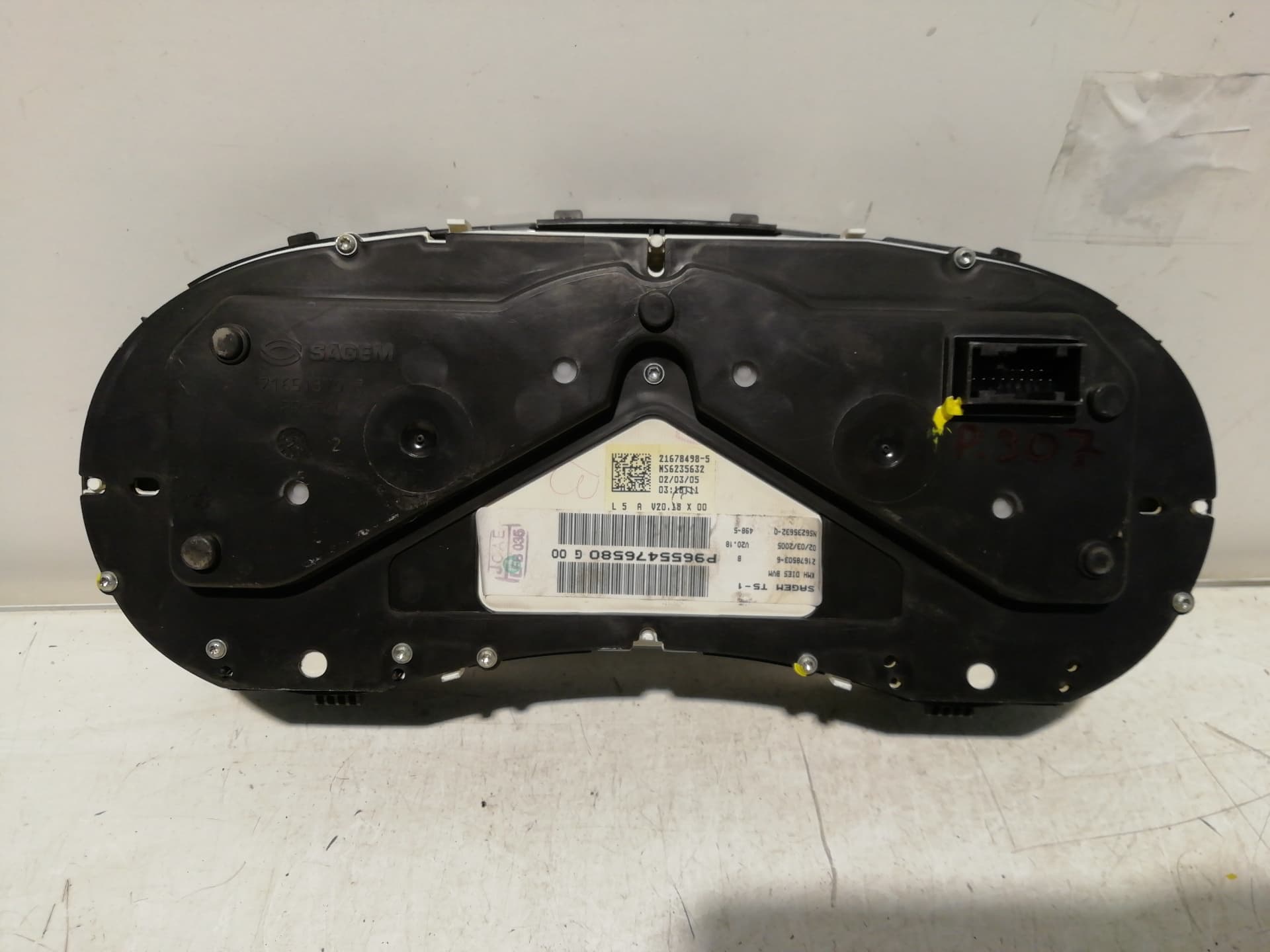 Cuadro instrumentos PEUGEOT 307 (S1) 2