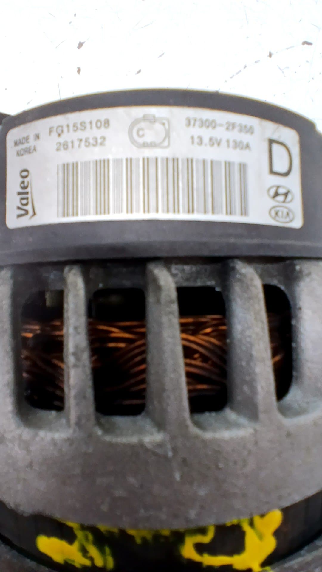 Alternador HYUNDAI TUCSON 2