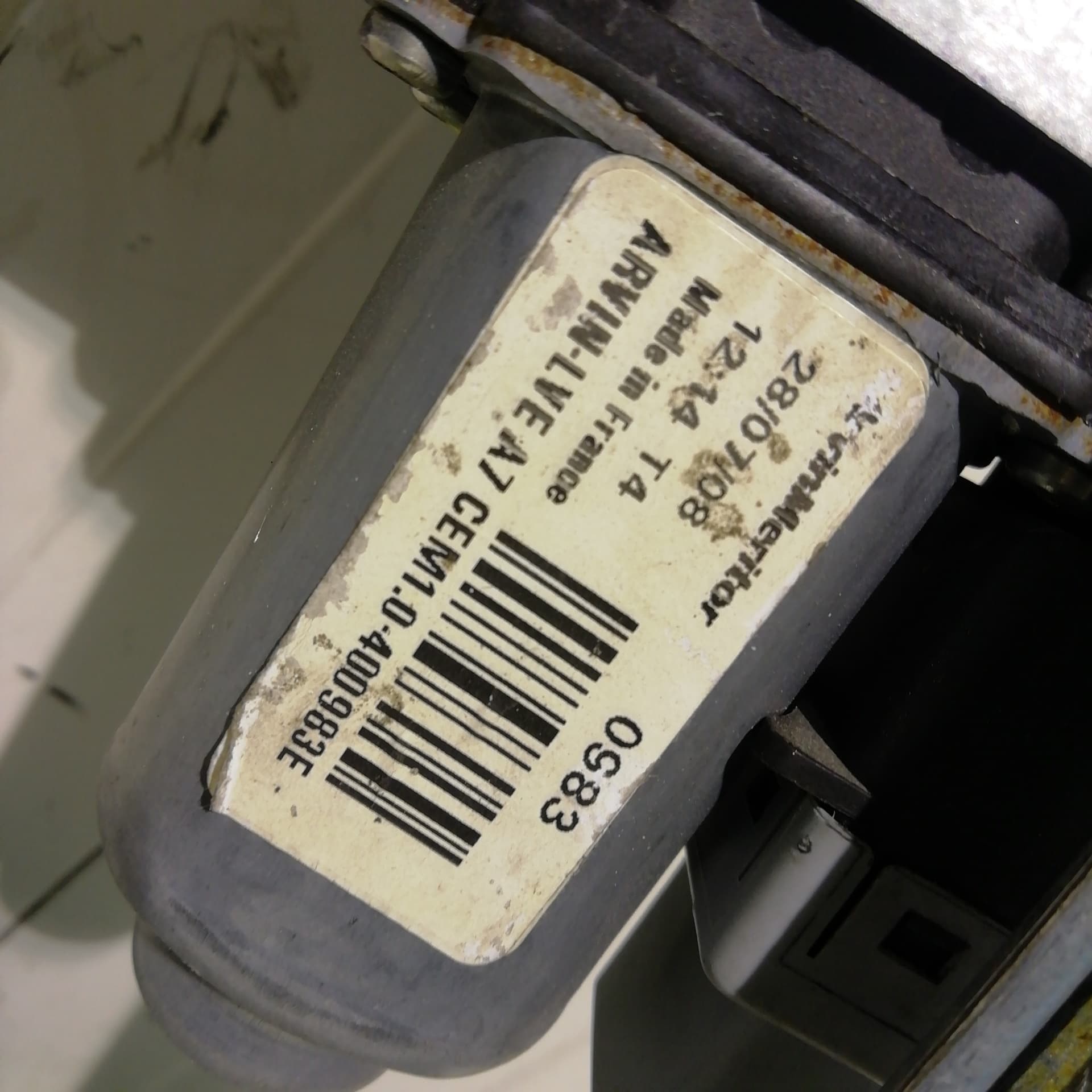 Motor elevalunas delantero izquierdo CITROEN C4 PICASSO 4