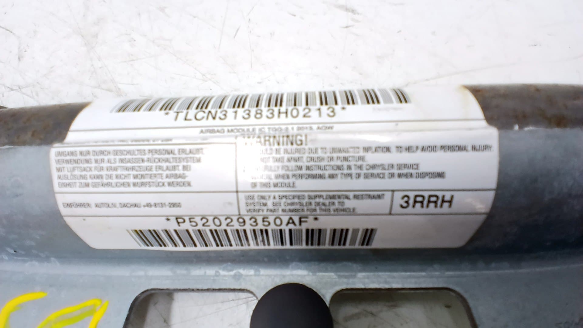 Airbag cortina delantero derecho FIAT FREEMONT (345) 2