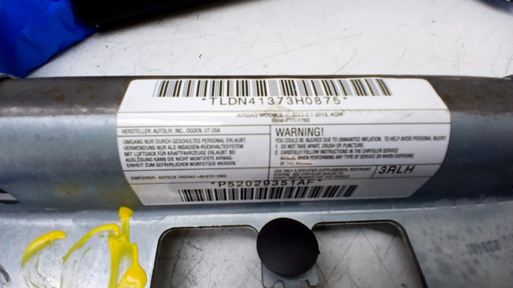 Airbag cortina delantero izquierdo FIAT FREEMONT (345) 2