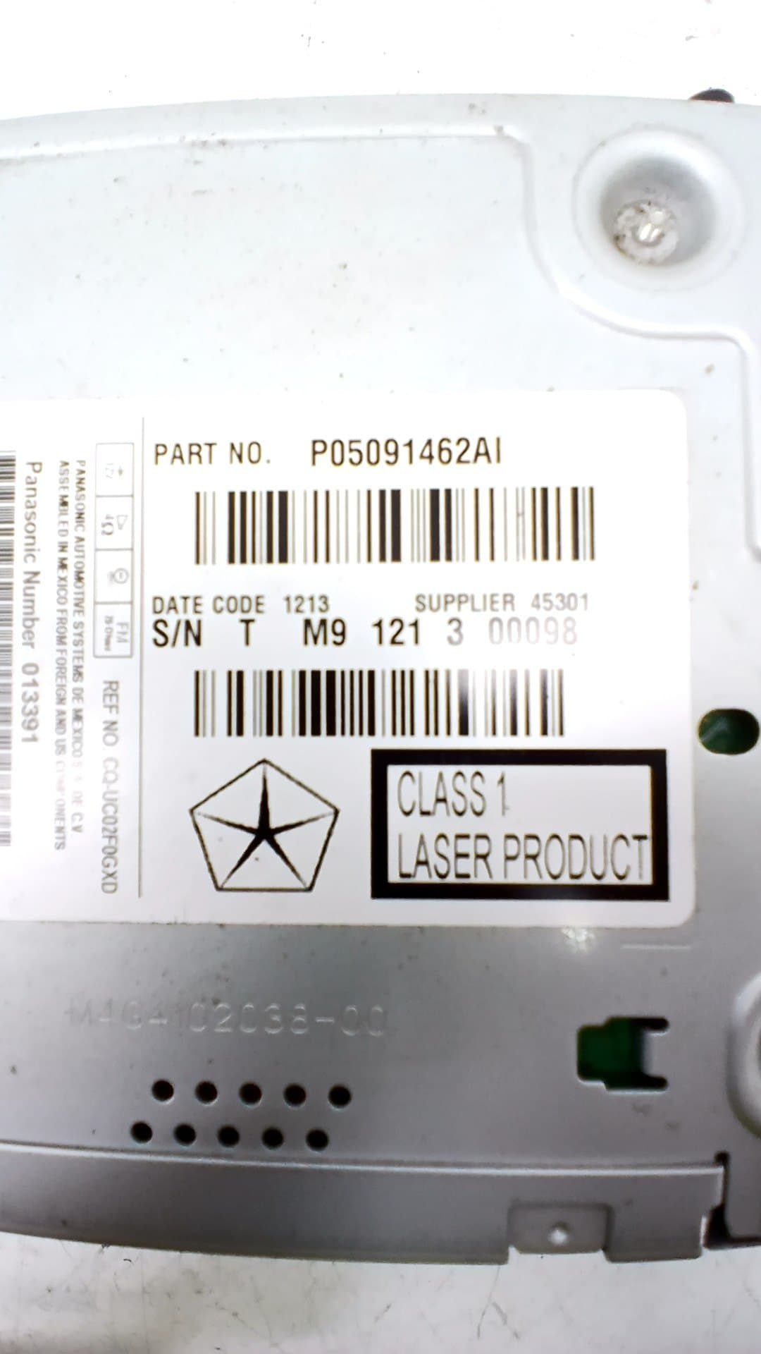 Sistema audio / radio cd FIAT FREEMONT (345) 4