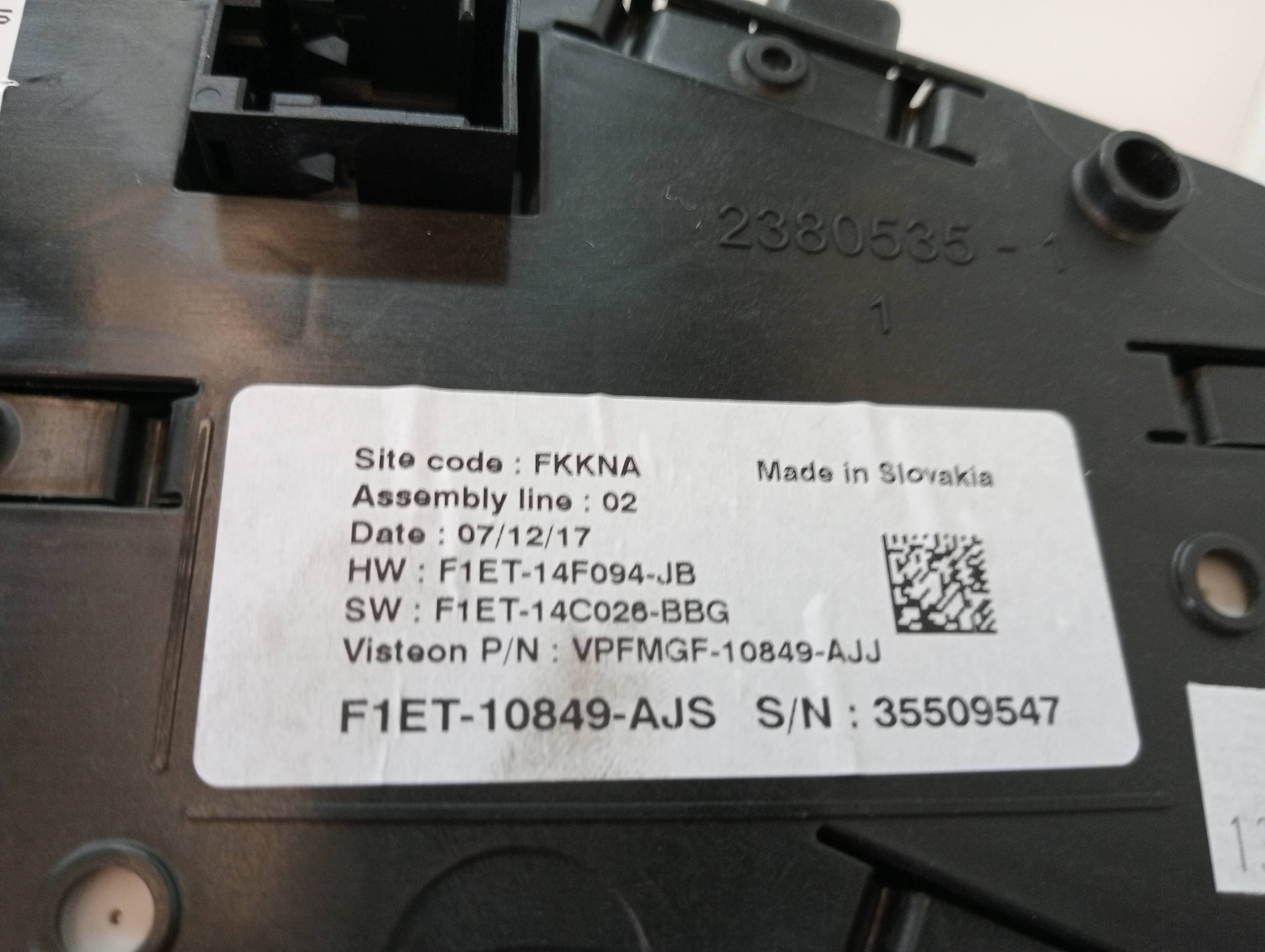 Cuadro instrumentos FORD FOCUS LIM 2