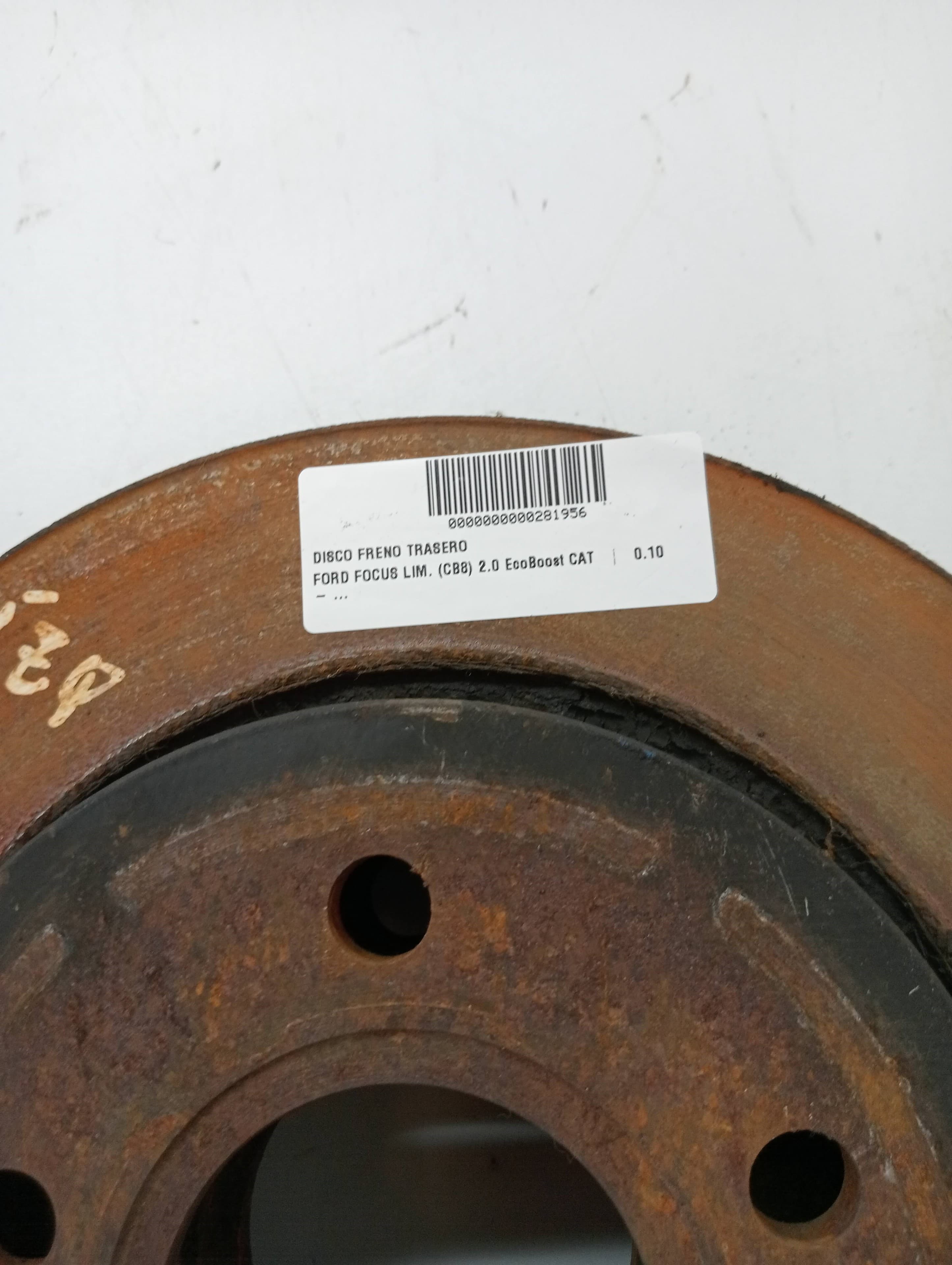 Disco freno trasero FORD FOCUS LIM 3