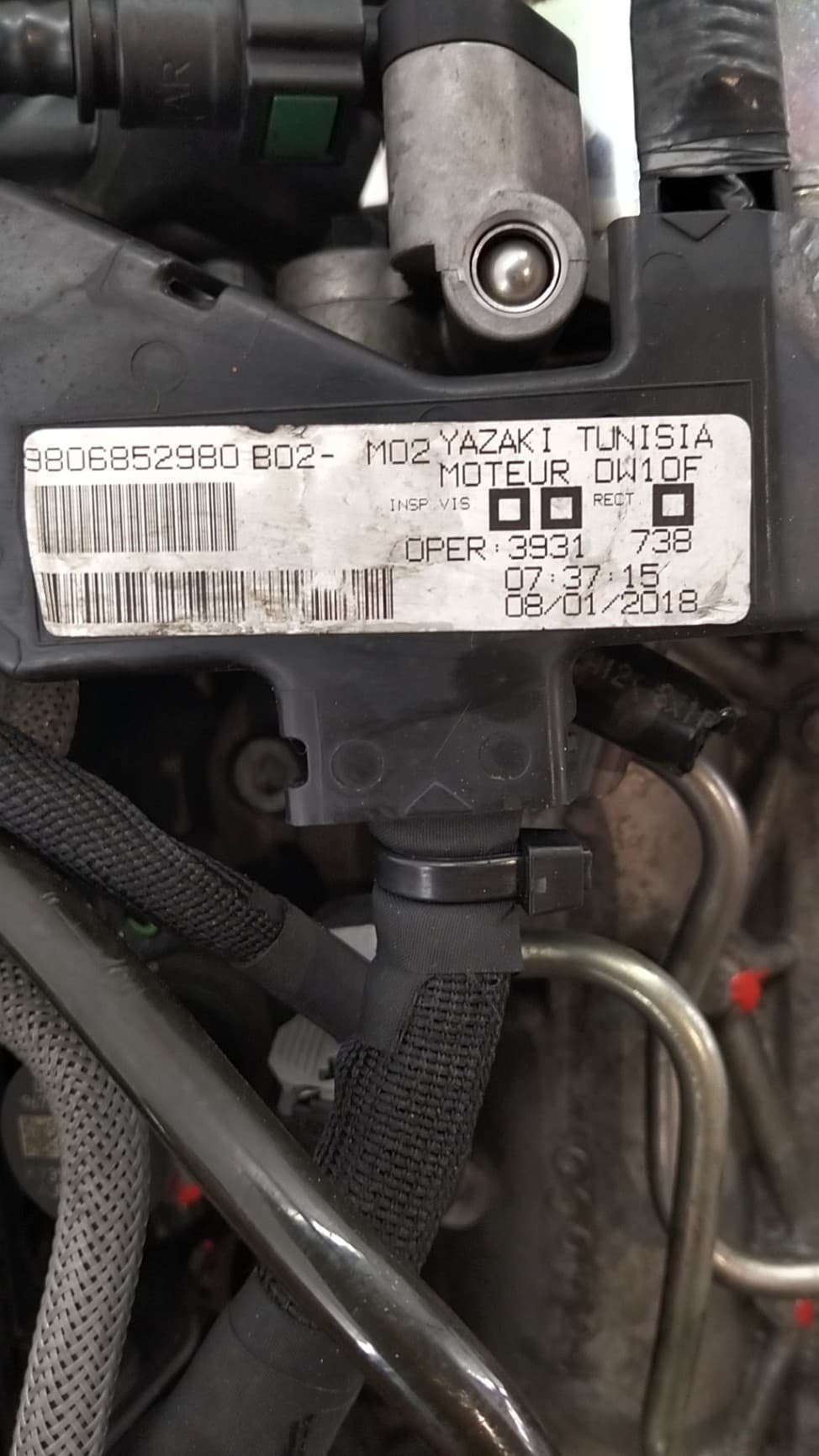 Motor completo TOYOTA PROACE 4