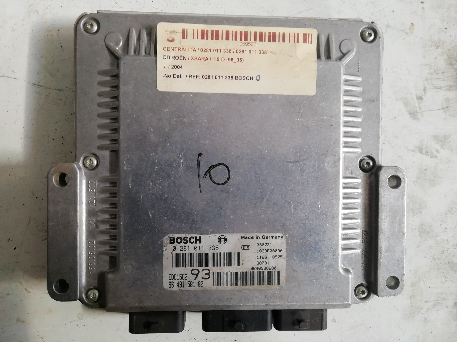 Centralita motor uce CITROEN XSARA BERLINA