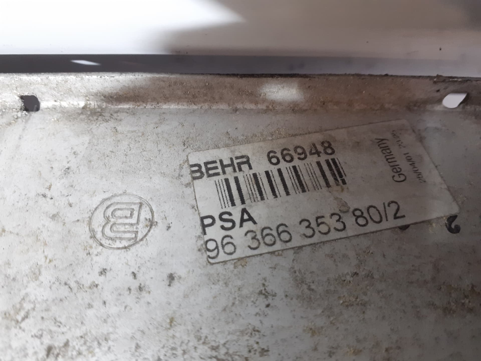 Intercooler CITROEN XSARA BERLINA 2