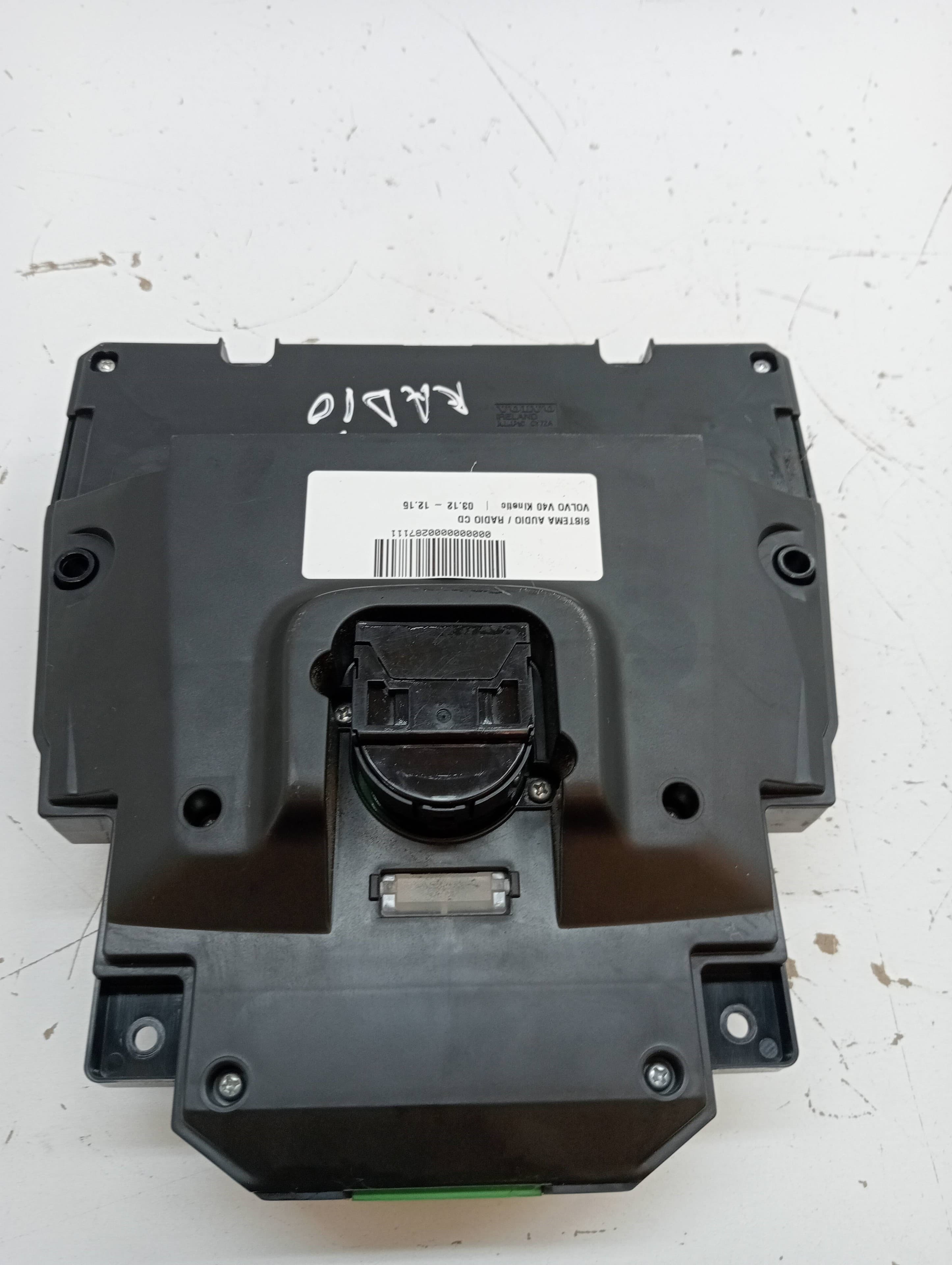 Sistema audio / radio cd VOLVO V40 2