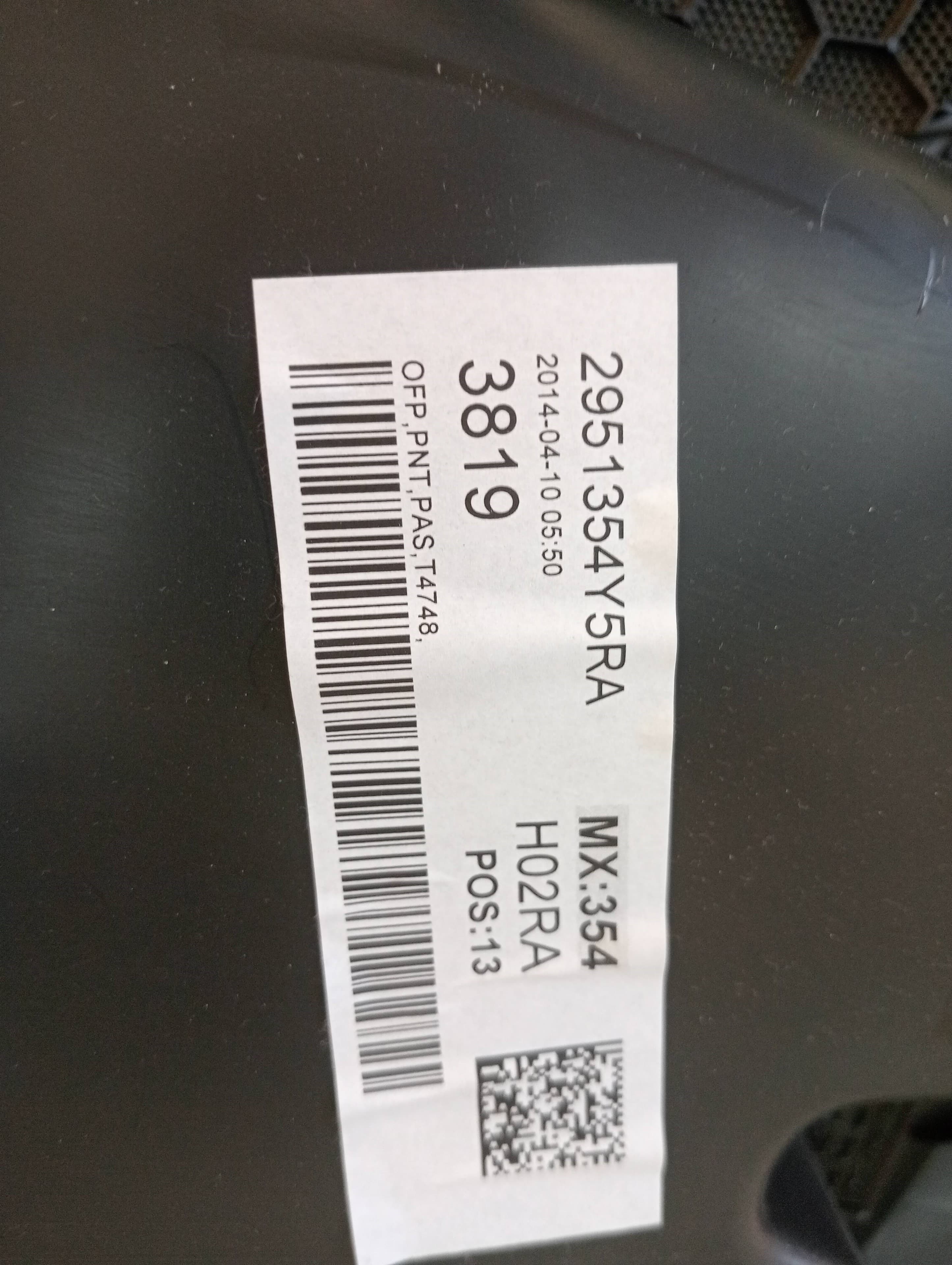 Guarnecido puerta trasera derecha VOLVO V40
