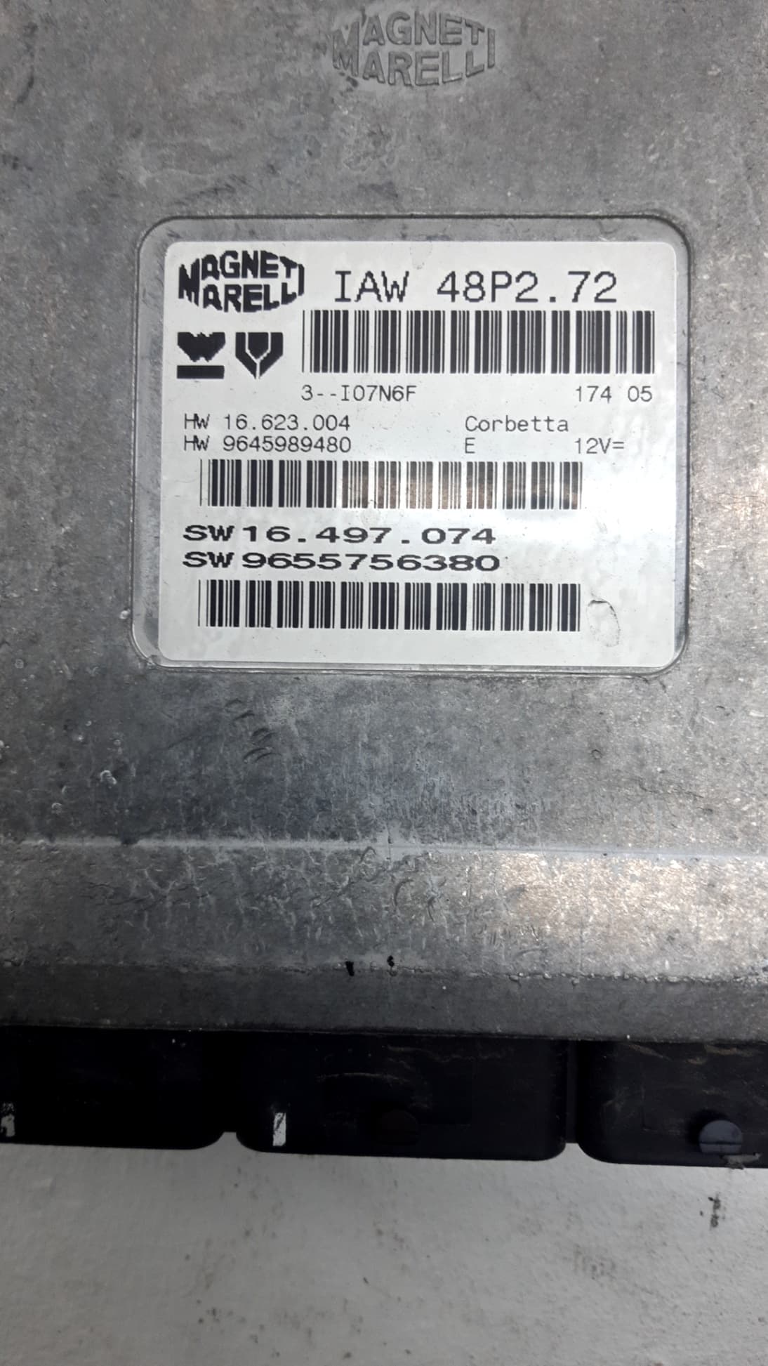 Centralita motor uce CITROEN C3 2