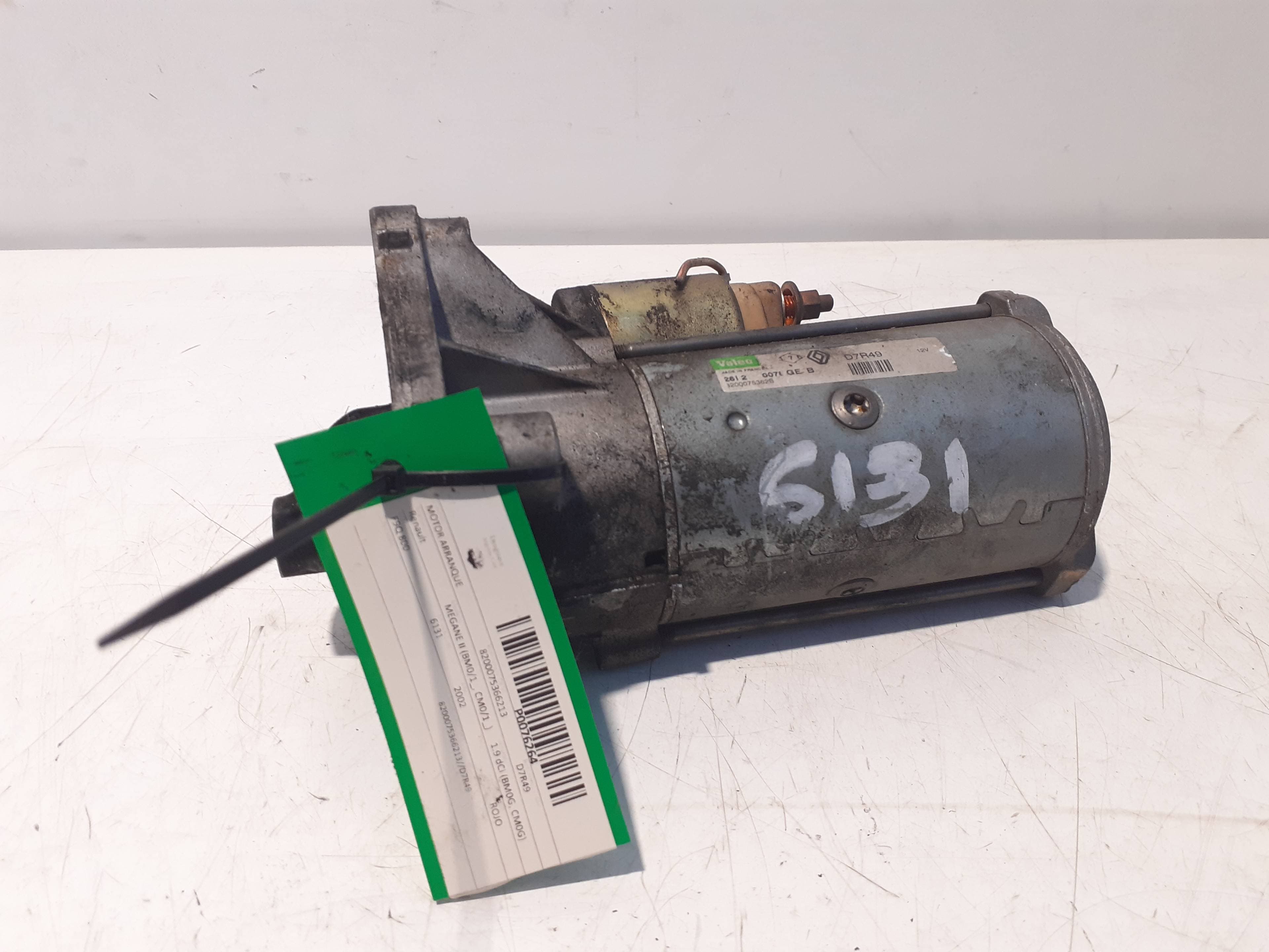Motor arranque RENAULT MEGANE II BERLINA 5P 3