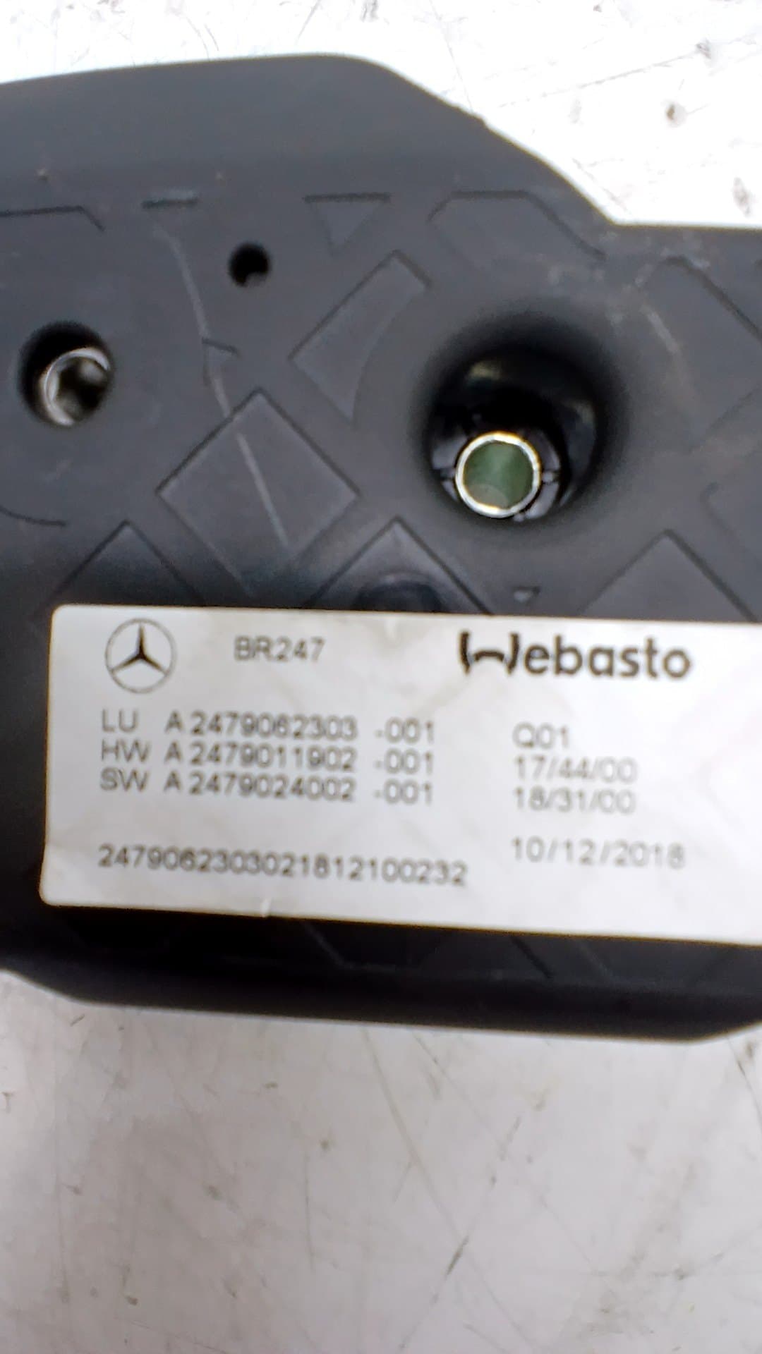 Motor techo electrico MERCEDES-BENZ B-CLASS 2