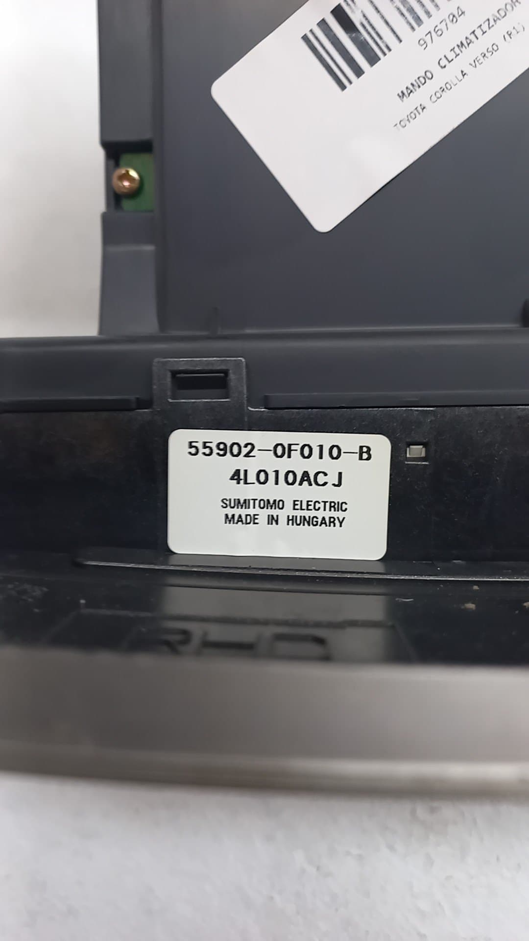 Mando climatizador TOYOTA COROLLA VERSO (R1) 2