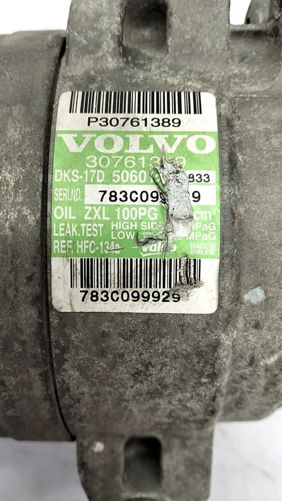 Recambio VOLVO XC90 ref. P30761389 2
