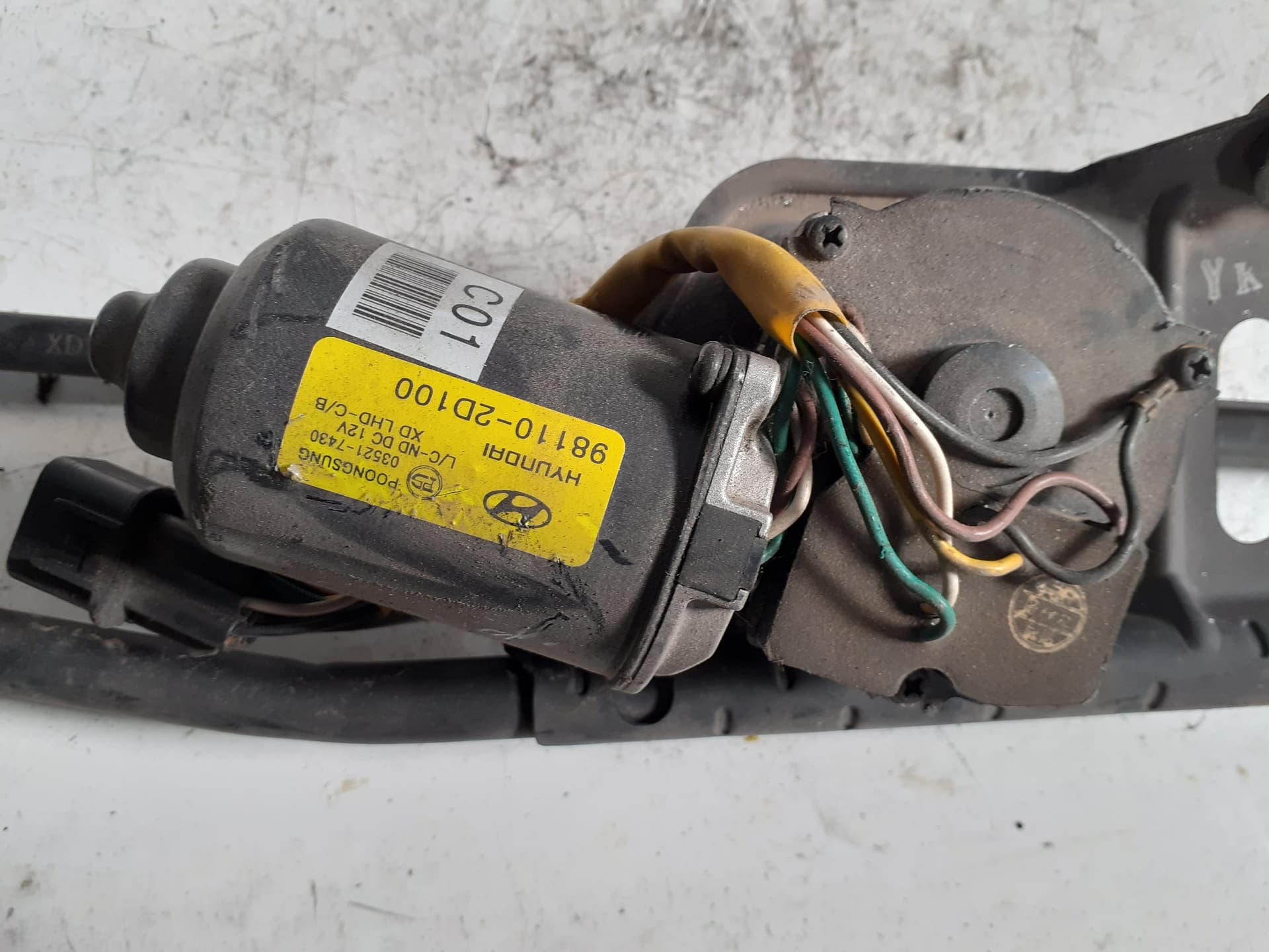Motor limpia delantero HYUNDAI ELANTRA (XD) 3