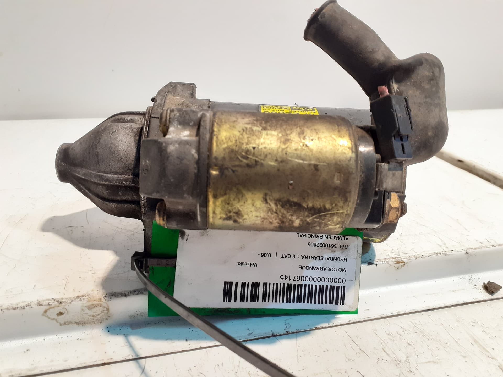 Motor arranque HYUNDAI ELANTRA (XD)