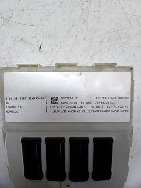 Caja reles / fusibles BMW SERIE 3 LIM