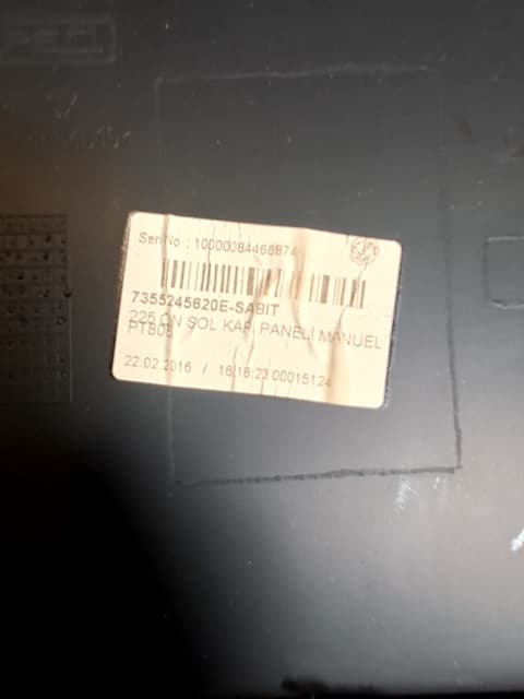 Recambio FIAT FIORINO ref. 735524562 2
