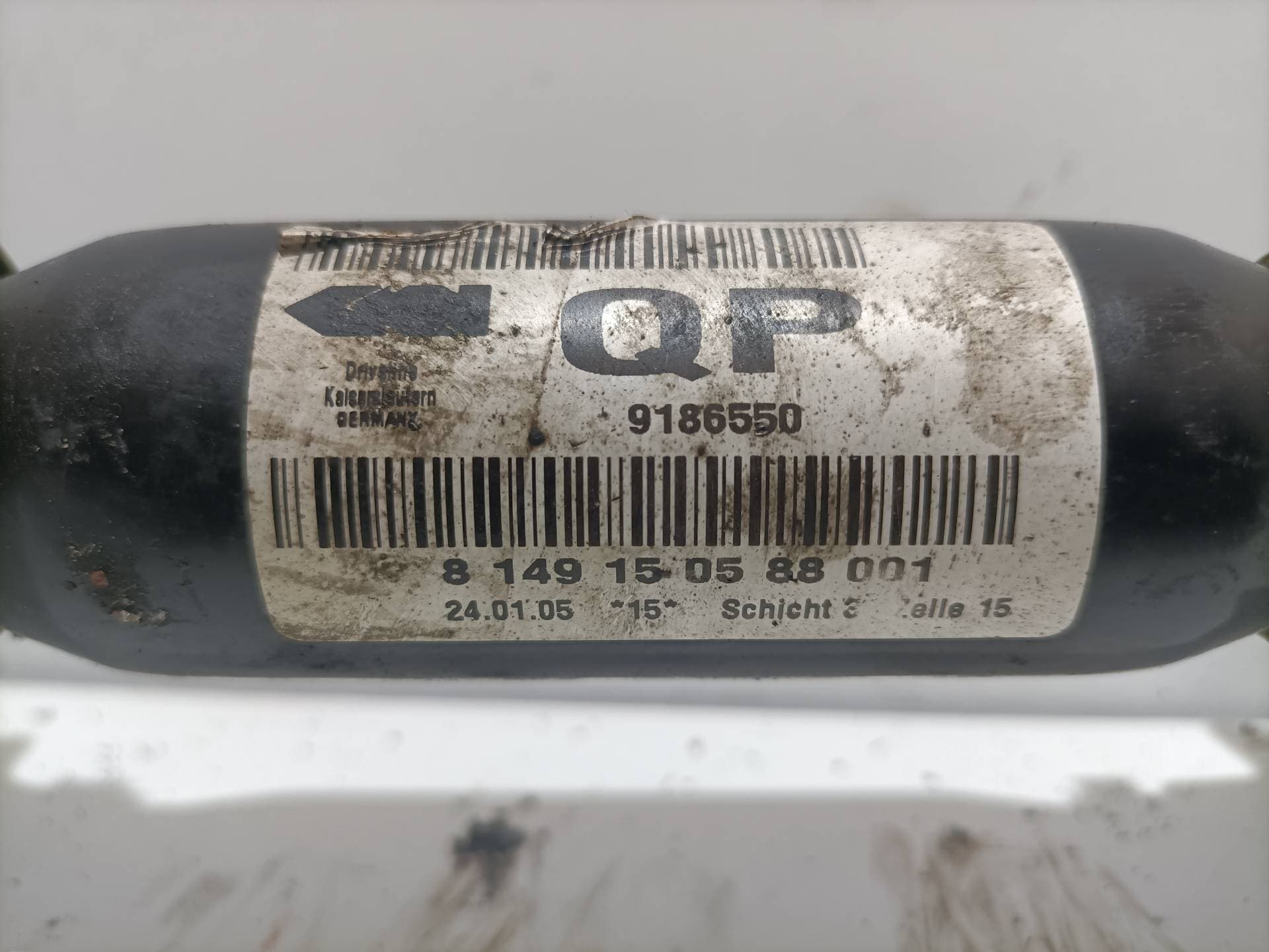 Transmision delantera derecha OPEL VECTRA C BERLINA 2