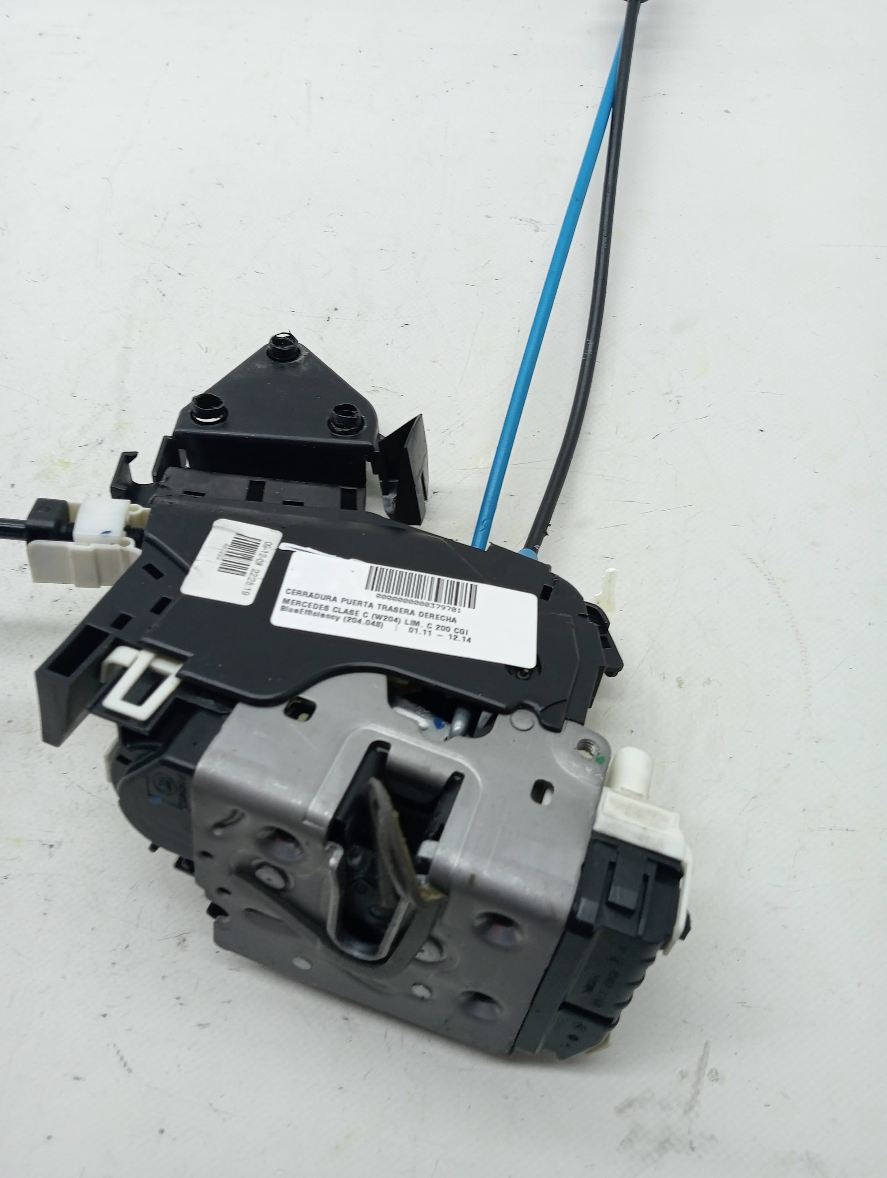 Cerradura puerta trasera derecha MERCEDES-BENZ CLASE C (W204) LIM.