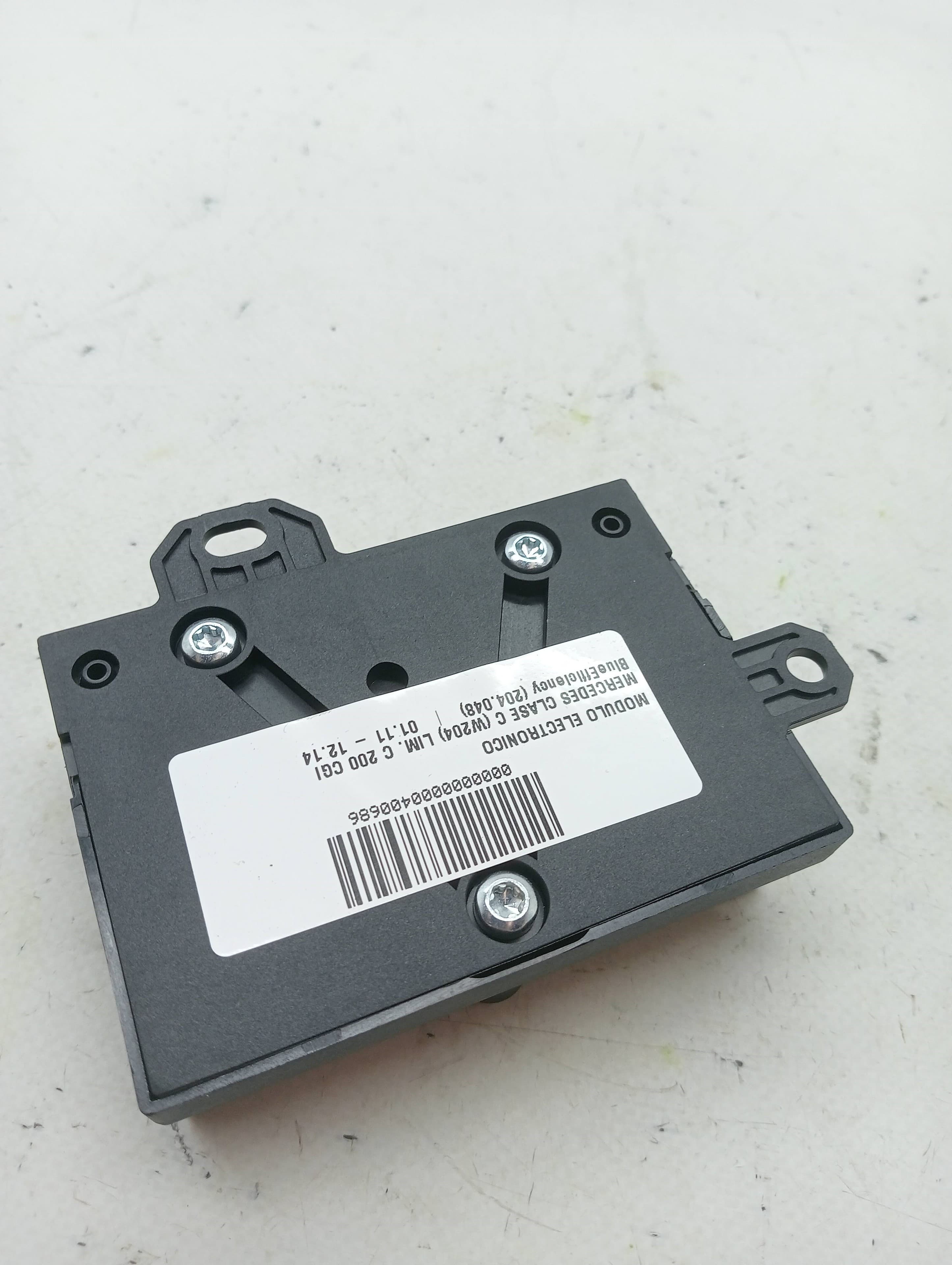 Modulo electronico MERCEDES-BENZ CLASE C (W204) LIM.