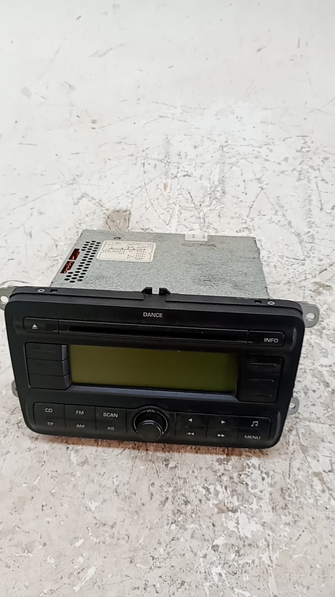 Sistema audio / radio cd SKODA FABIA II COMBI (545)