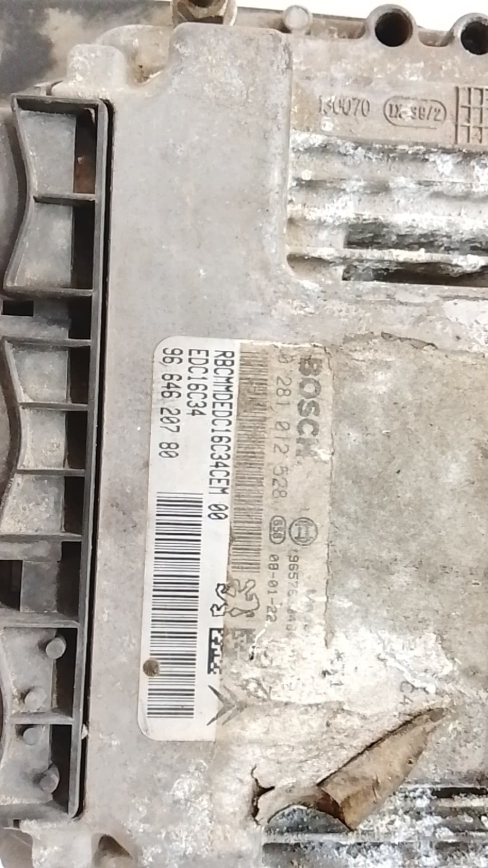 Centralita motor uce PEUGEOT 206 BERLINA 3