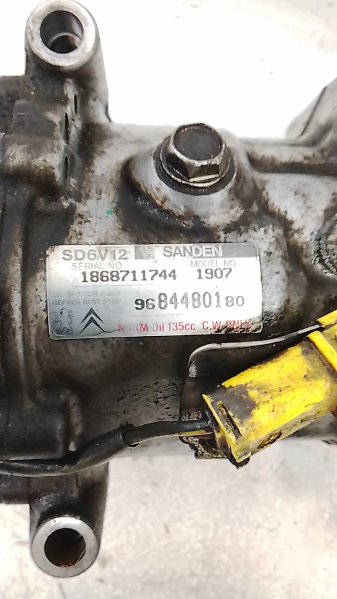 Recambio PEUGEOT 206 BERLINA ref. 9684480180 5