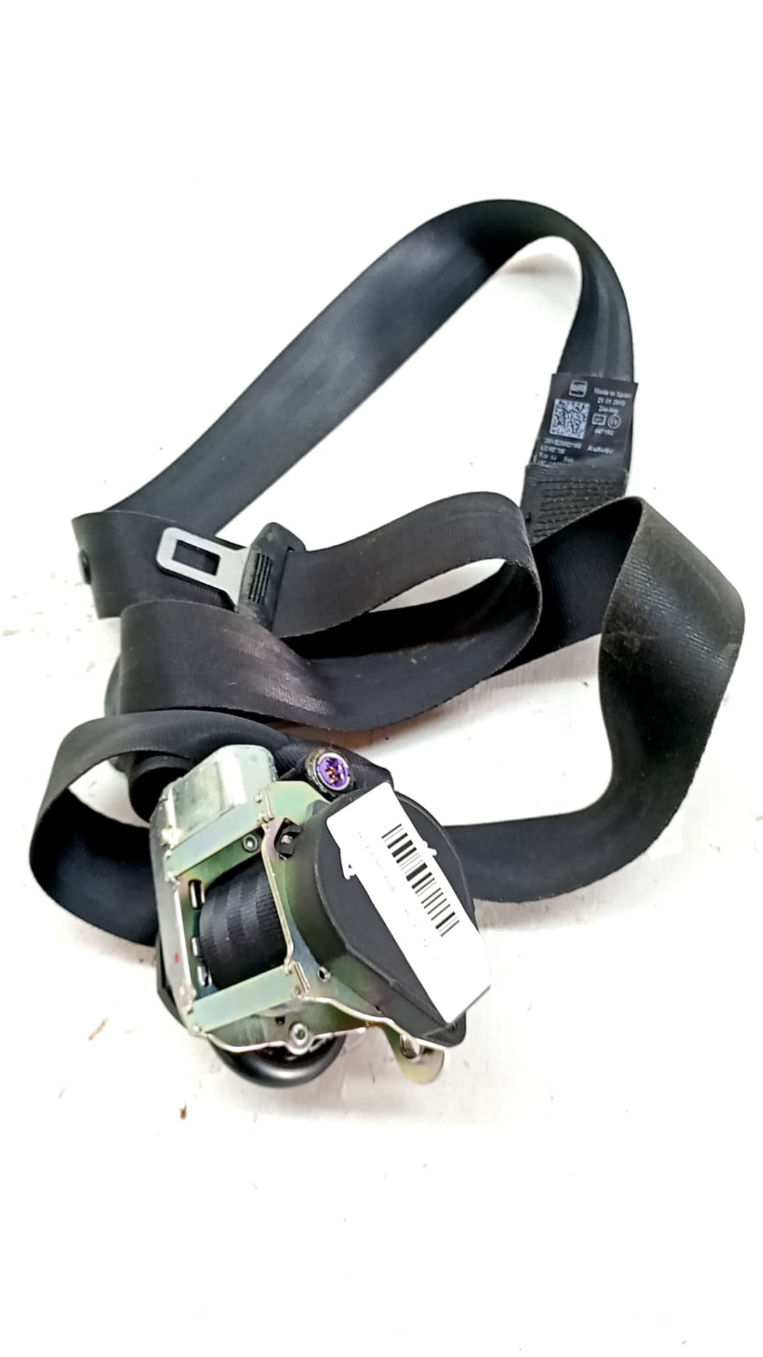 Cinturon seguridad delantero izquierdo SEAT IBIZA IV SC (6J1, 6P5)