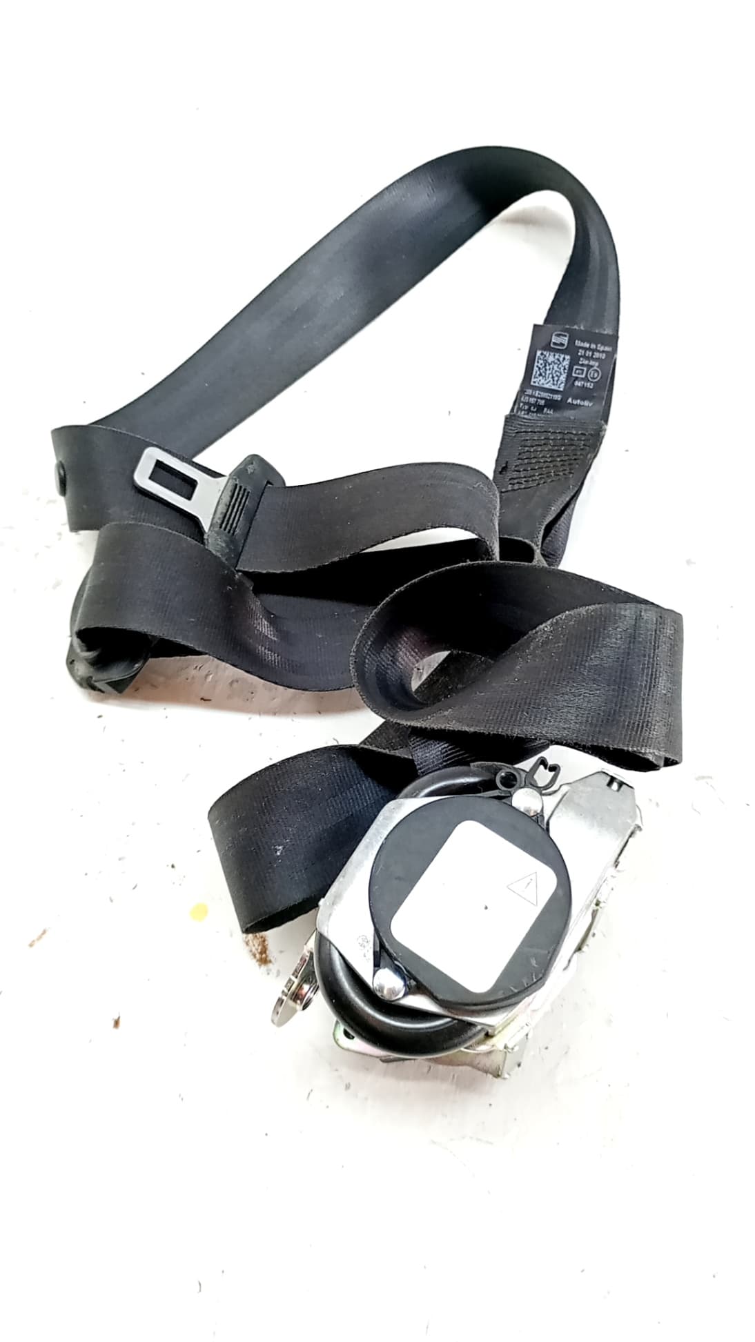 Cinturon seguridad delantero izquierdo SEAT IBIZA IV SC (6J1, 6P5) 2