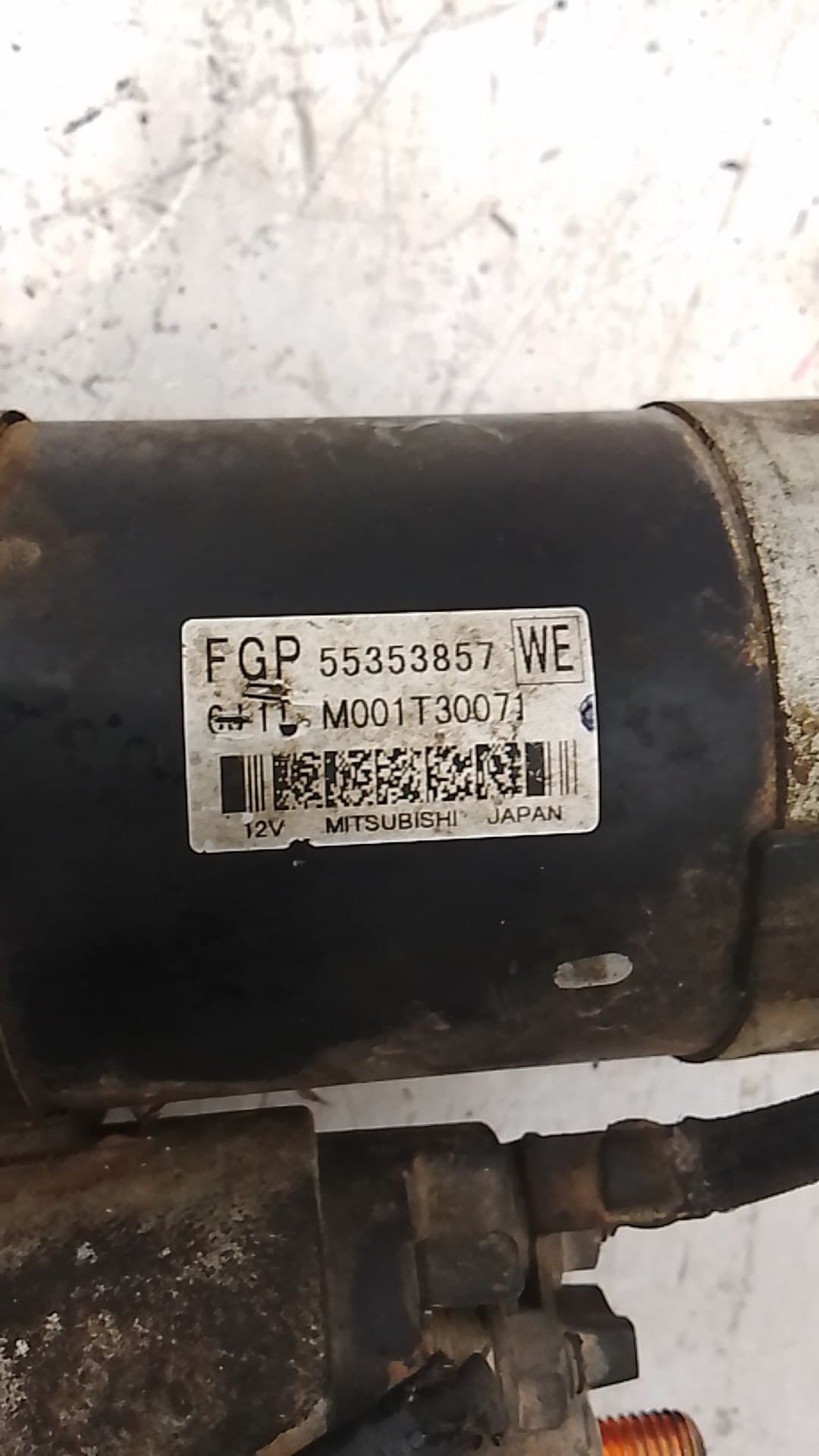 Motor arranque OPEL ZAFIRA B 4