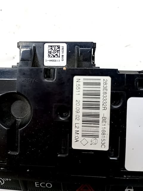 Warning DACIA DUSTER 2