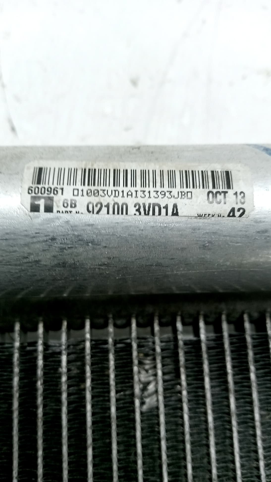 Recambio NISSAN NOTE ref. 921003VD1A 3