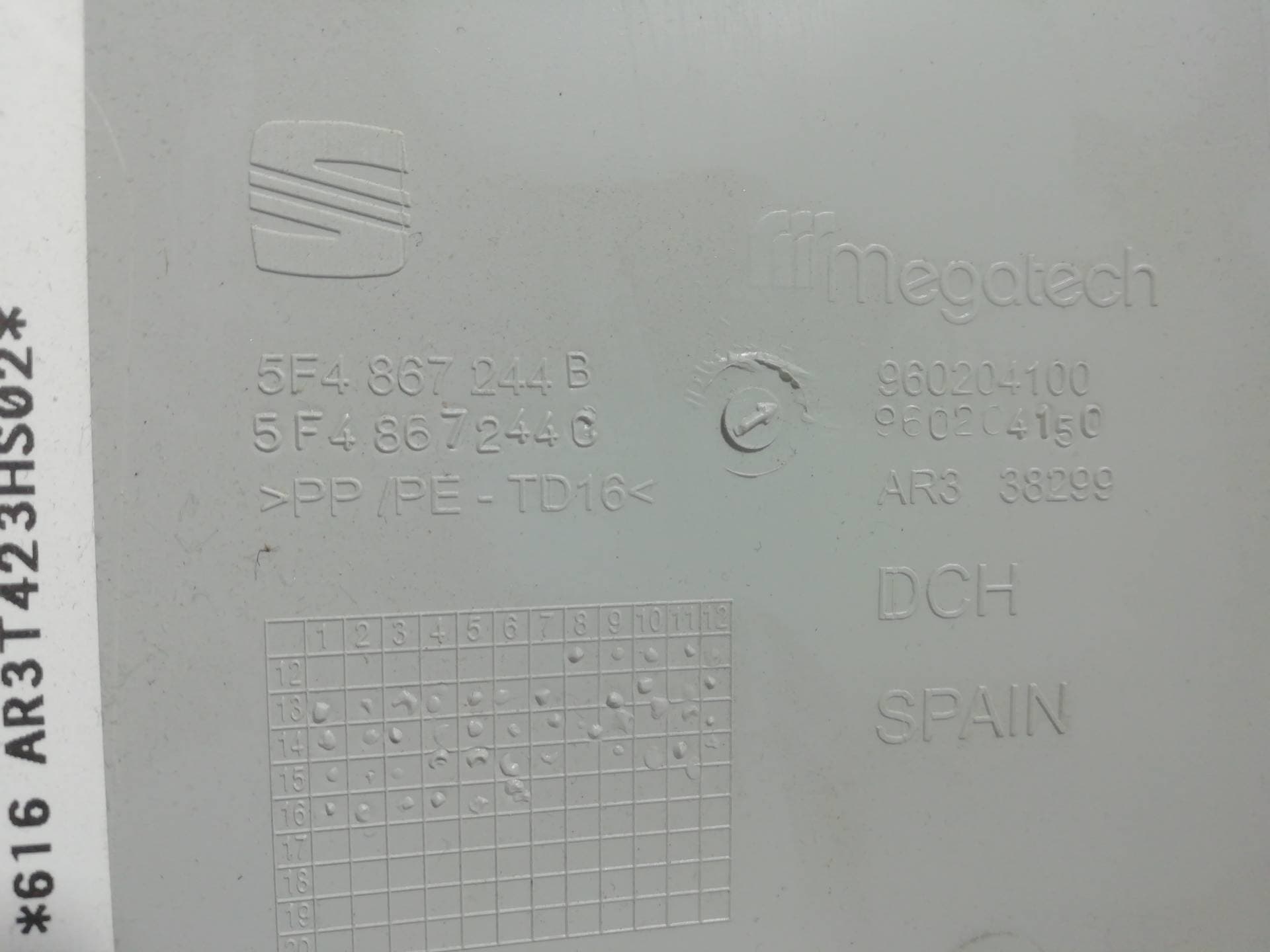 Juego tapizados / cartoneras SEAT LEON (5F1) 2