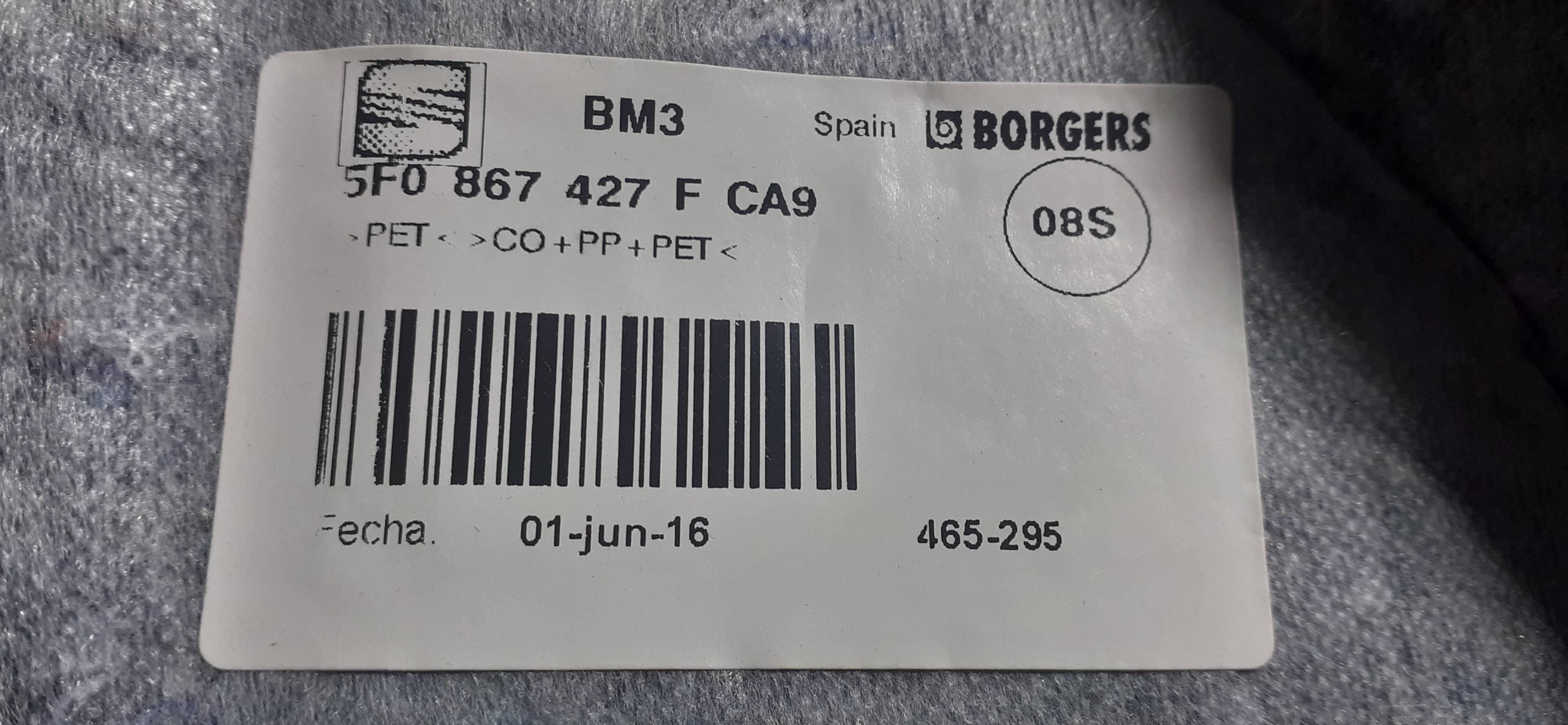 Juego tapizados / cartoneras SEAT LEON (5F1) 2