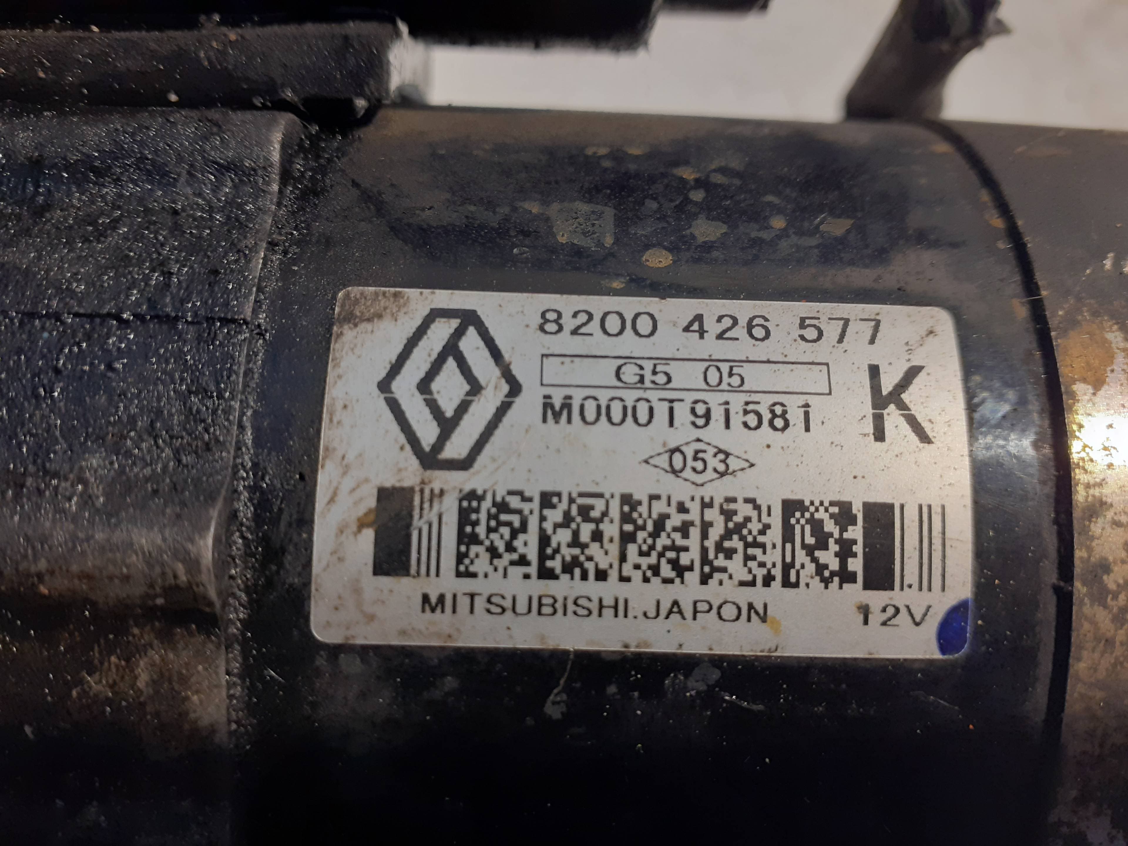 Motor arranque RENAULT KANGOO 2