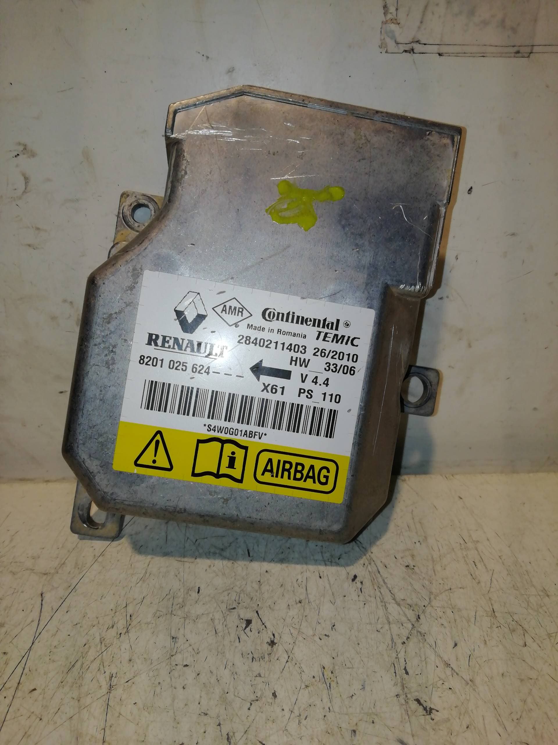 Centralita airbag RENAULT KANGOO
