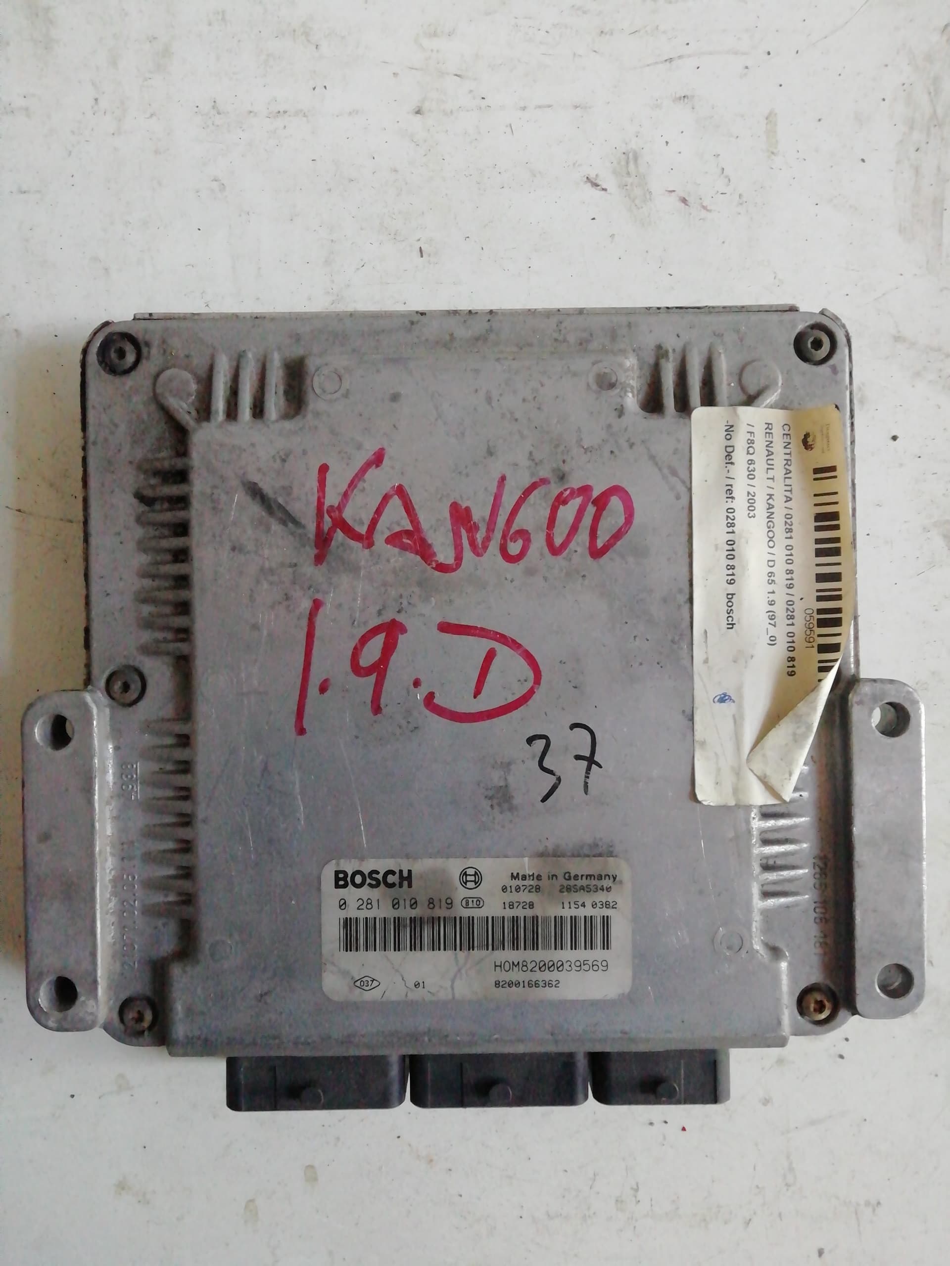 Centralita motor uce RENAULT KANGOO