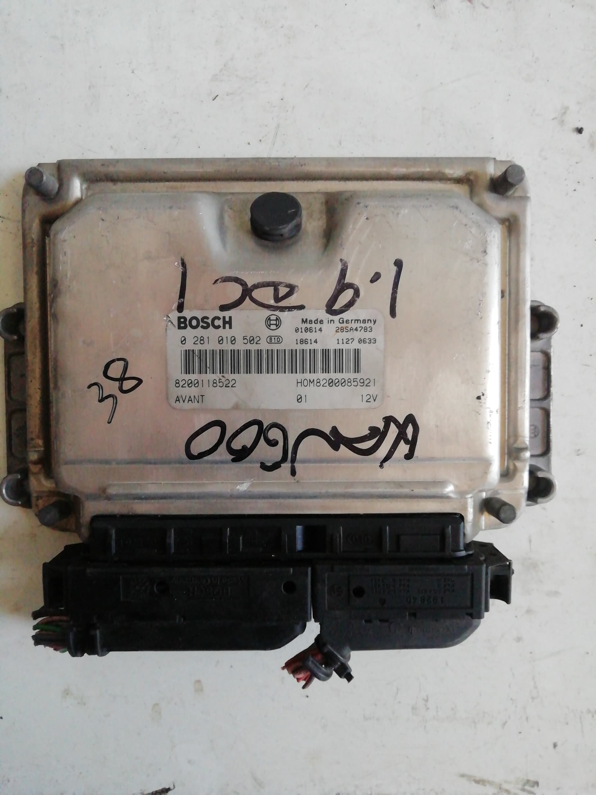 Centralita motor uce RENAULT KANGOO
