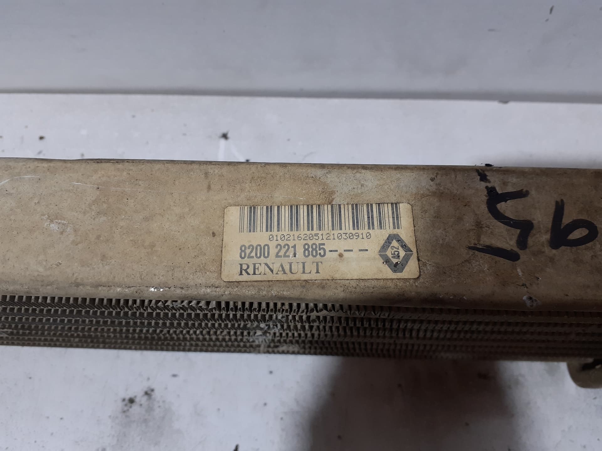 Intercooler RENAULT KANGOO 2
