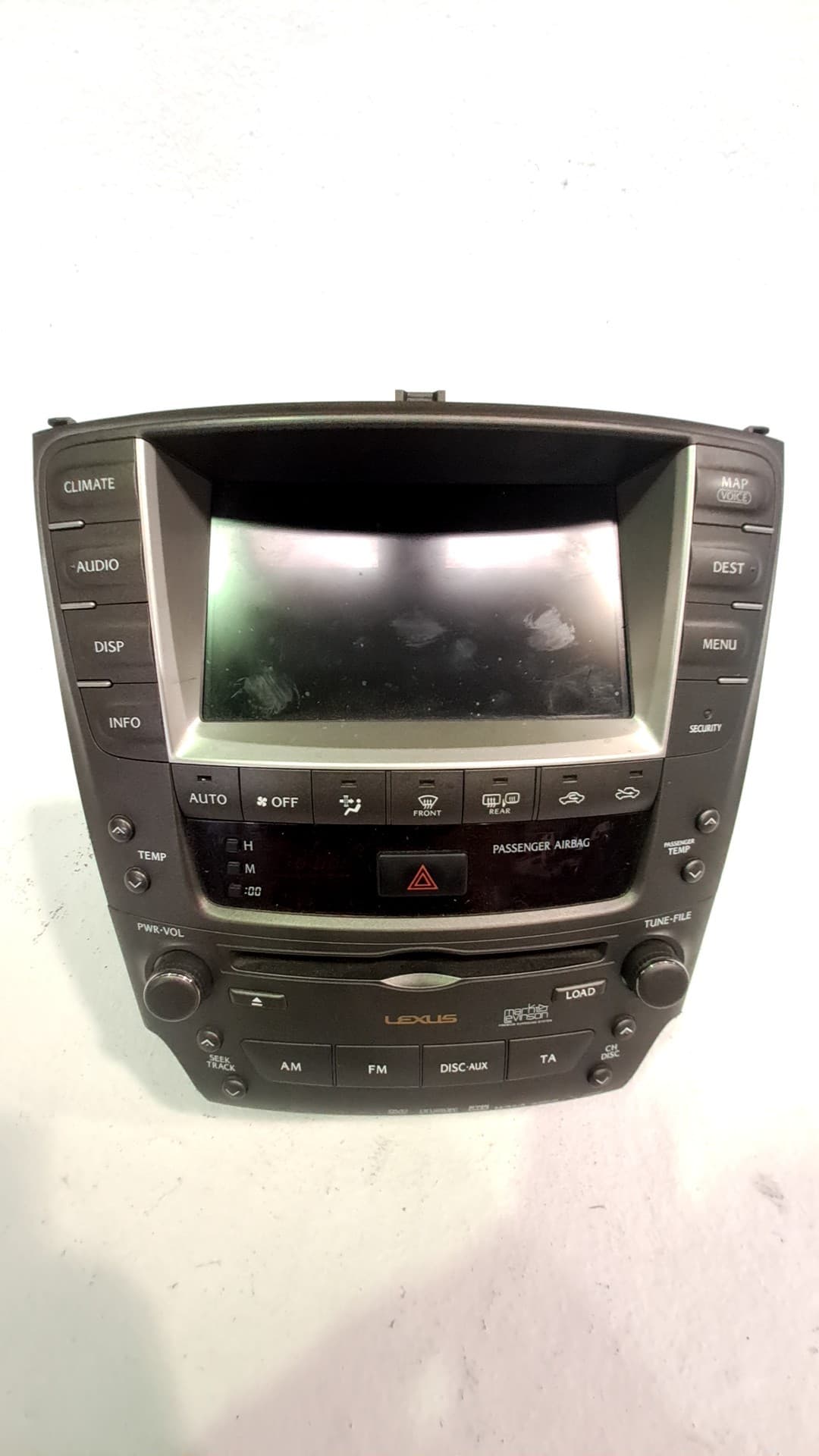 Pantalla multifuncion LEXUS IS