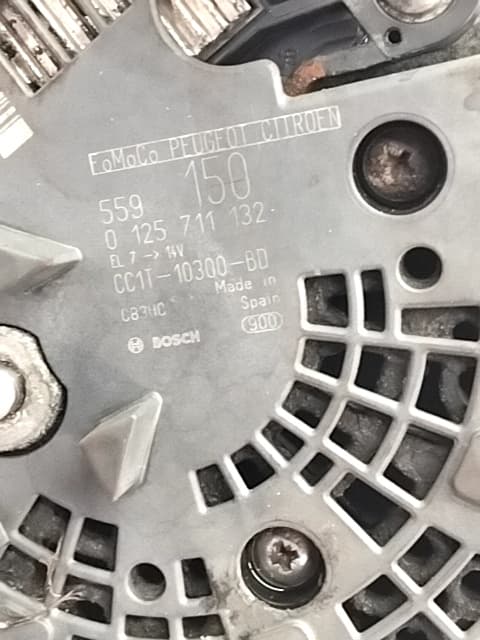Alternador FORD TRANSIT CUSTOM KASTEN 4