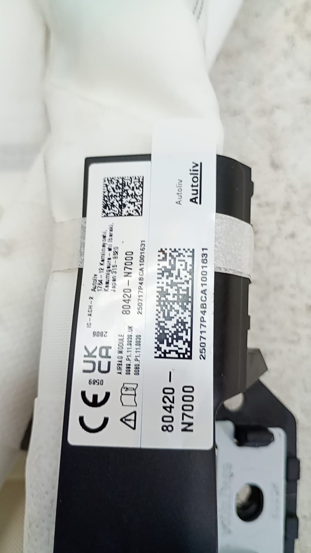 Airbag cortina delantero derecho HYUNDAI TUCSON 3