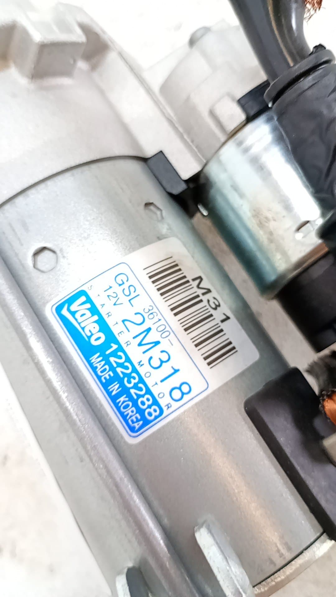 Motor arranque HYUNDAI TUCSON 2