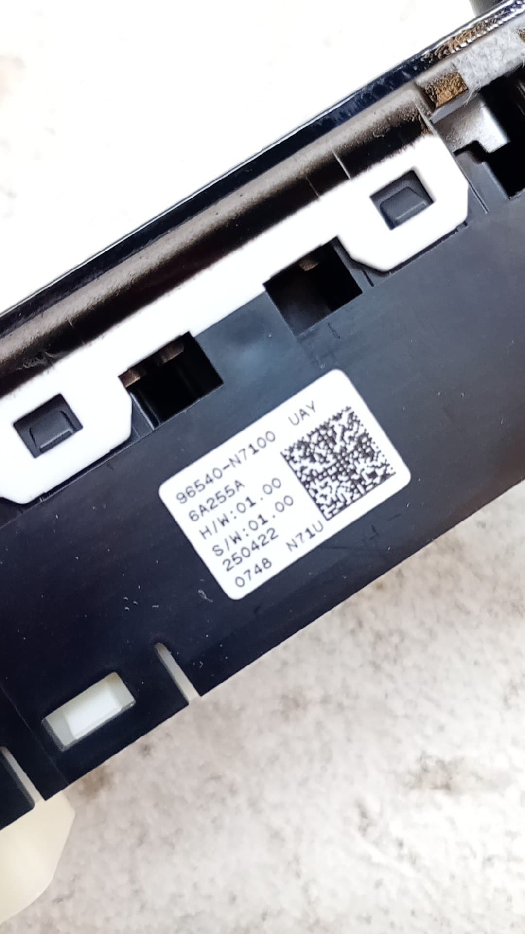 Warning HYUNDAI TUCSON 3