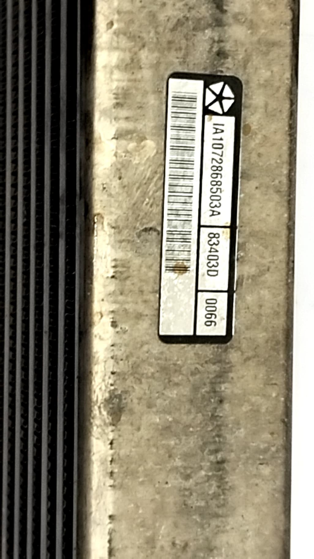 Intercooler CHRYSLER VOYAGER (ES) 3