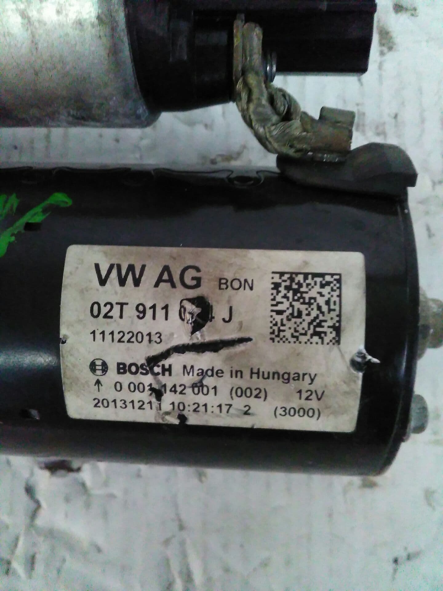 Motor arranque VOLKSWAGEN POLO (6R1)