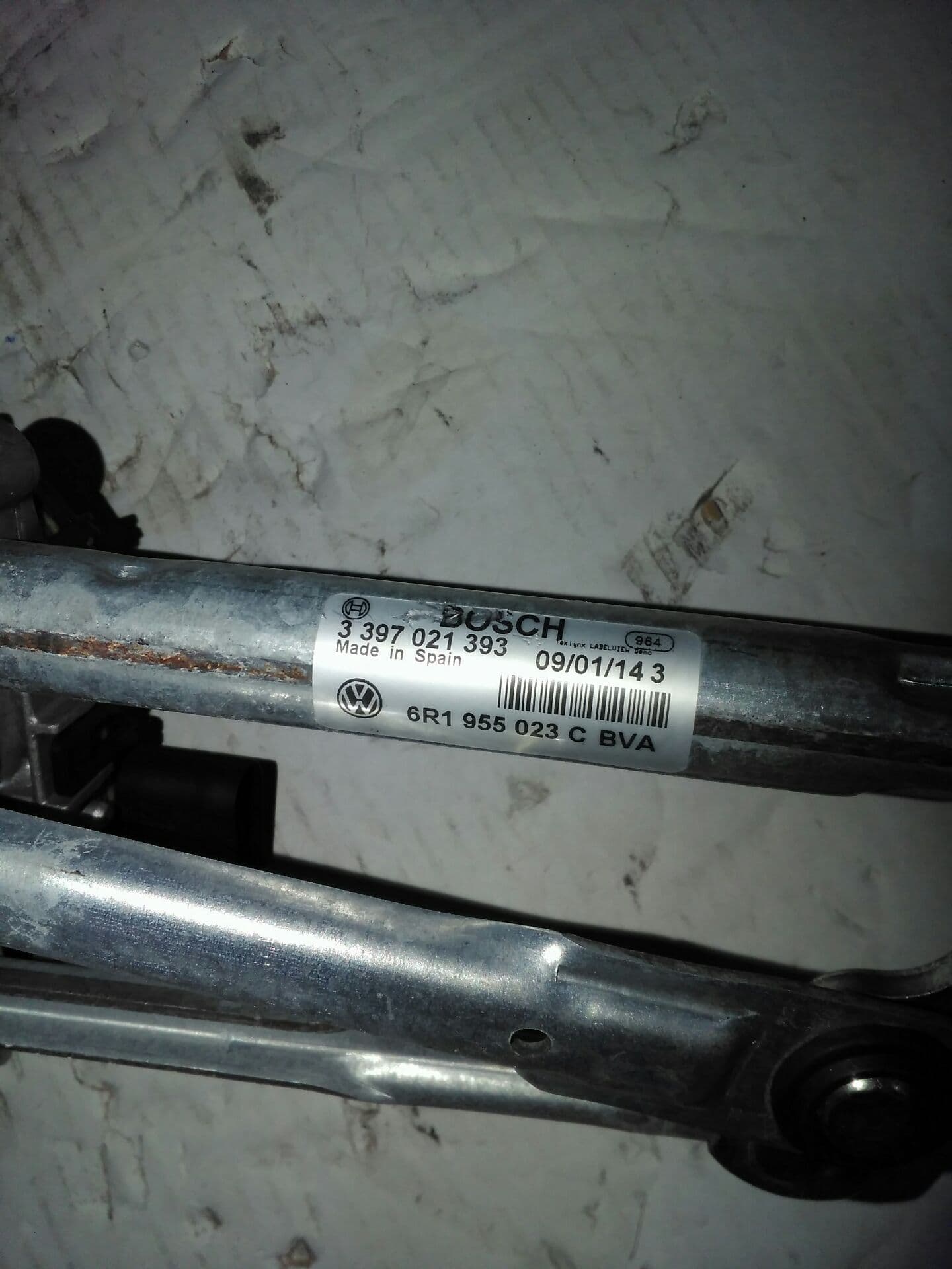 Motor limpia delantero VOLKSWAGEN POLO (6R1)