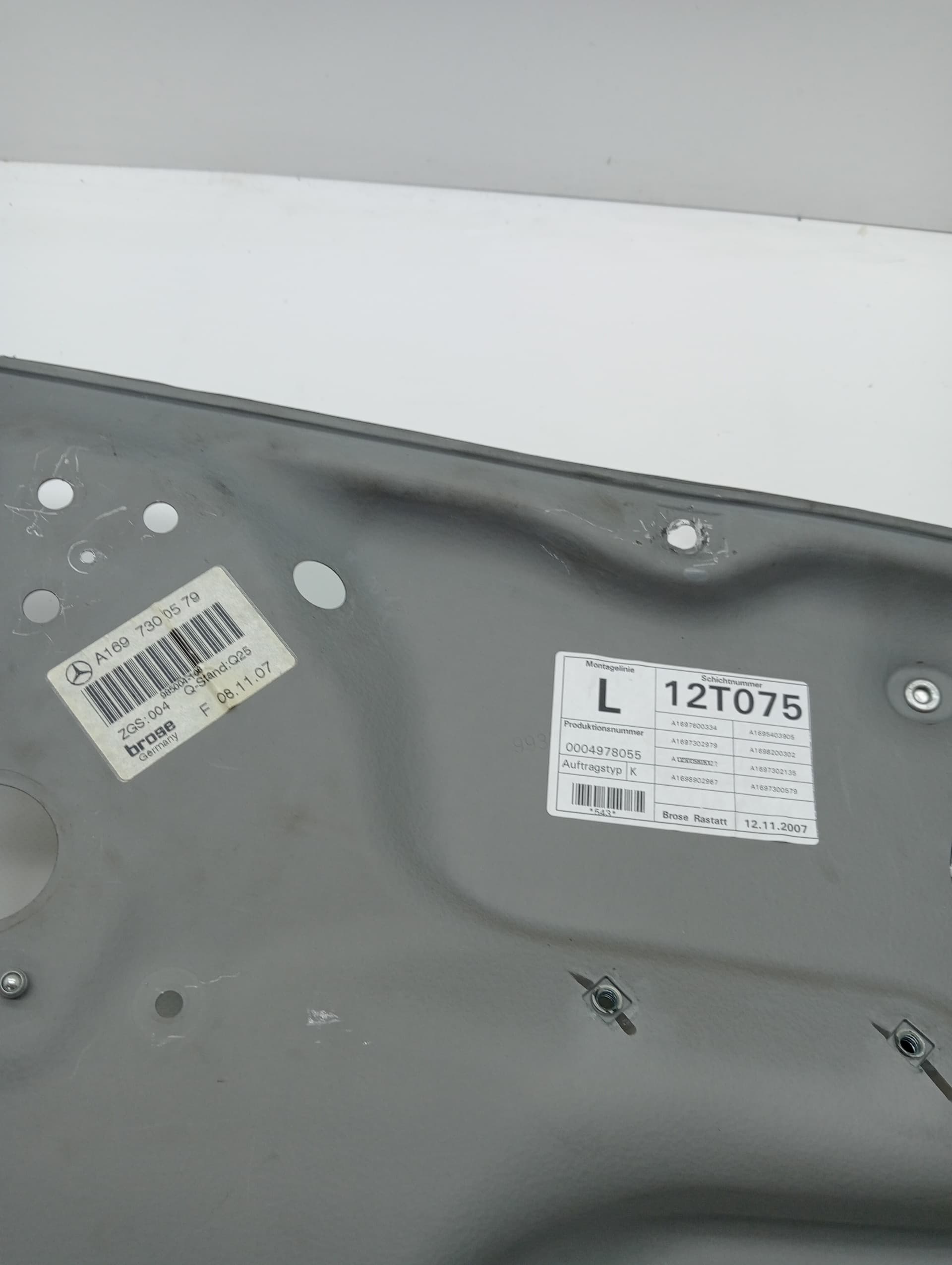 Elevalunas trasero izquierdo MERCEDES-BENZ CLASE B (W245) 3